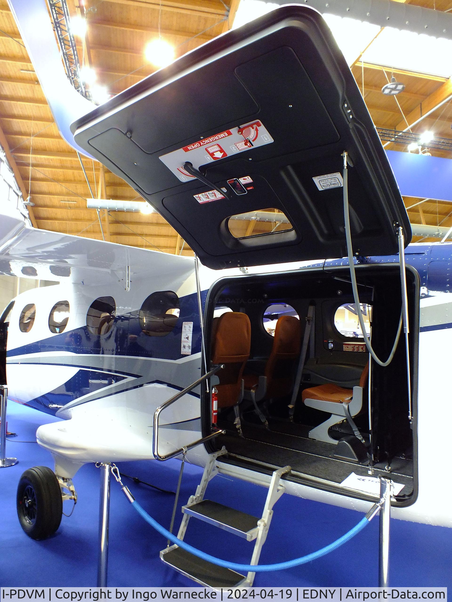 I-PDVM, Tecnam P2012 Traveller C/N 063, Tecnam P2012 Traveller at the AERO 2024, Friedrichshafen