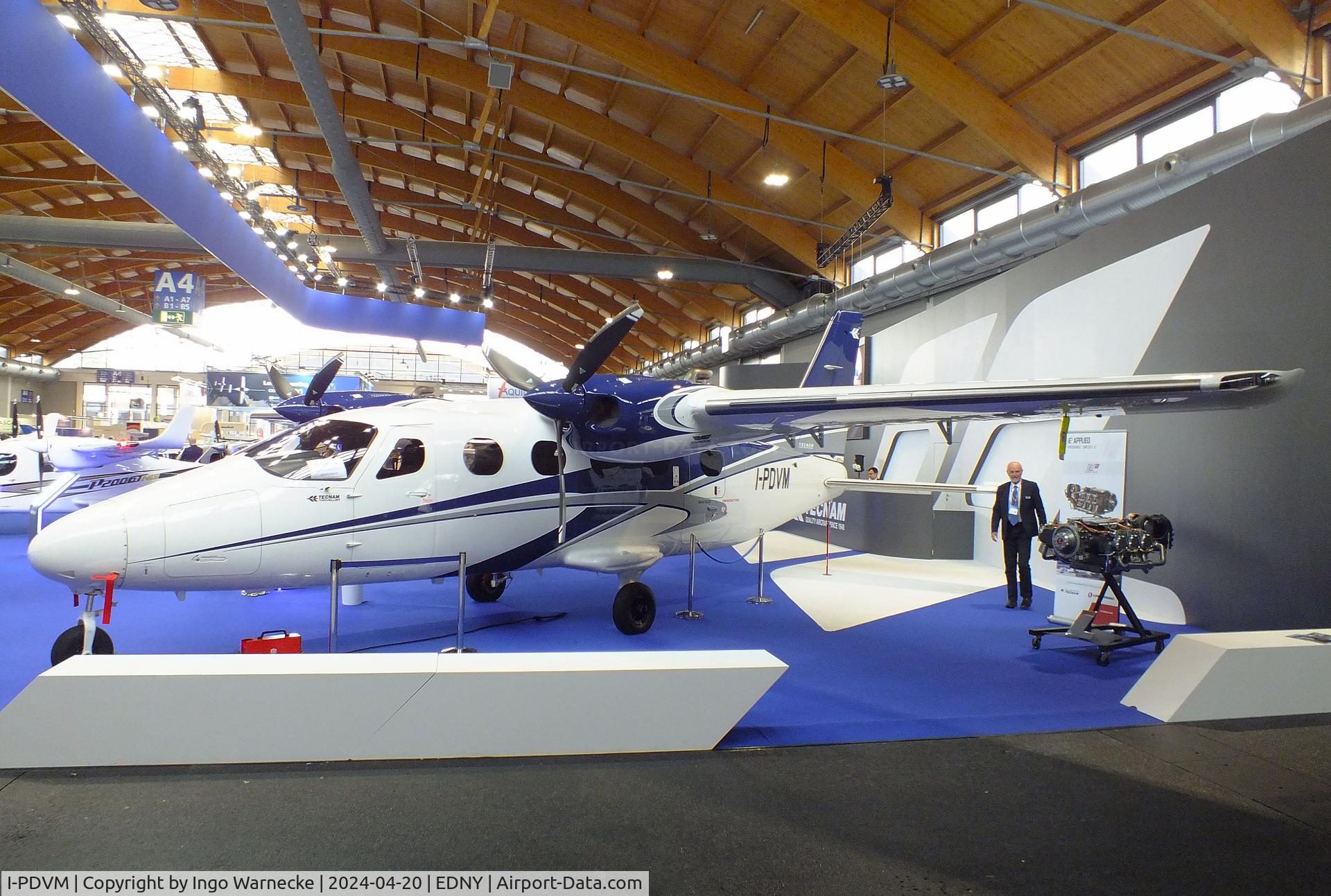 I-PDVM, Tecnam P2012 Traveller C/N 063, Tecnam P2012 Traveller at the AERO 2024, Friedrichshafen