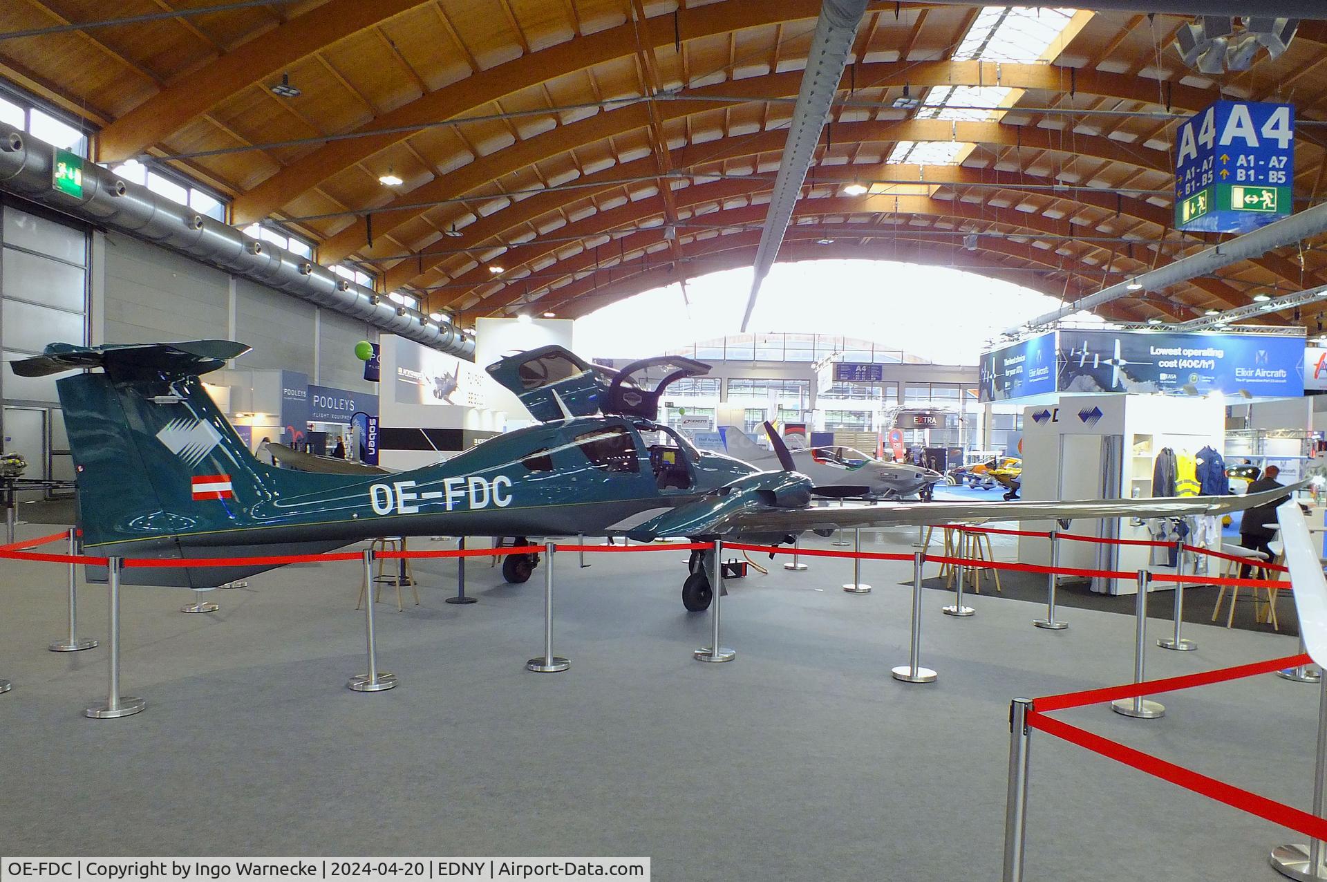 OE-FDC, 2023 Diamond DA-62 C/N 62.275, Diamond DA-62 at the AERO 2024, Friedrichshafen