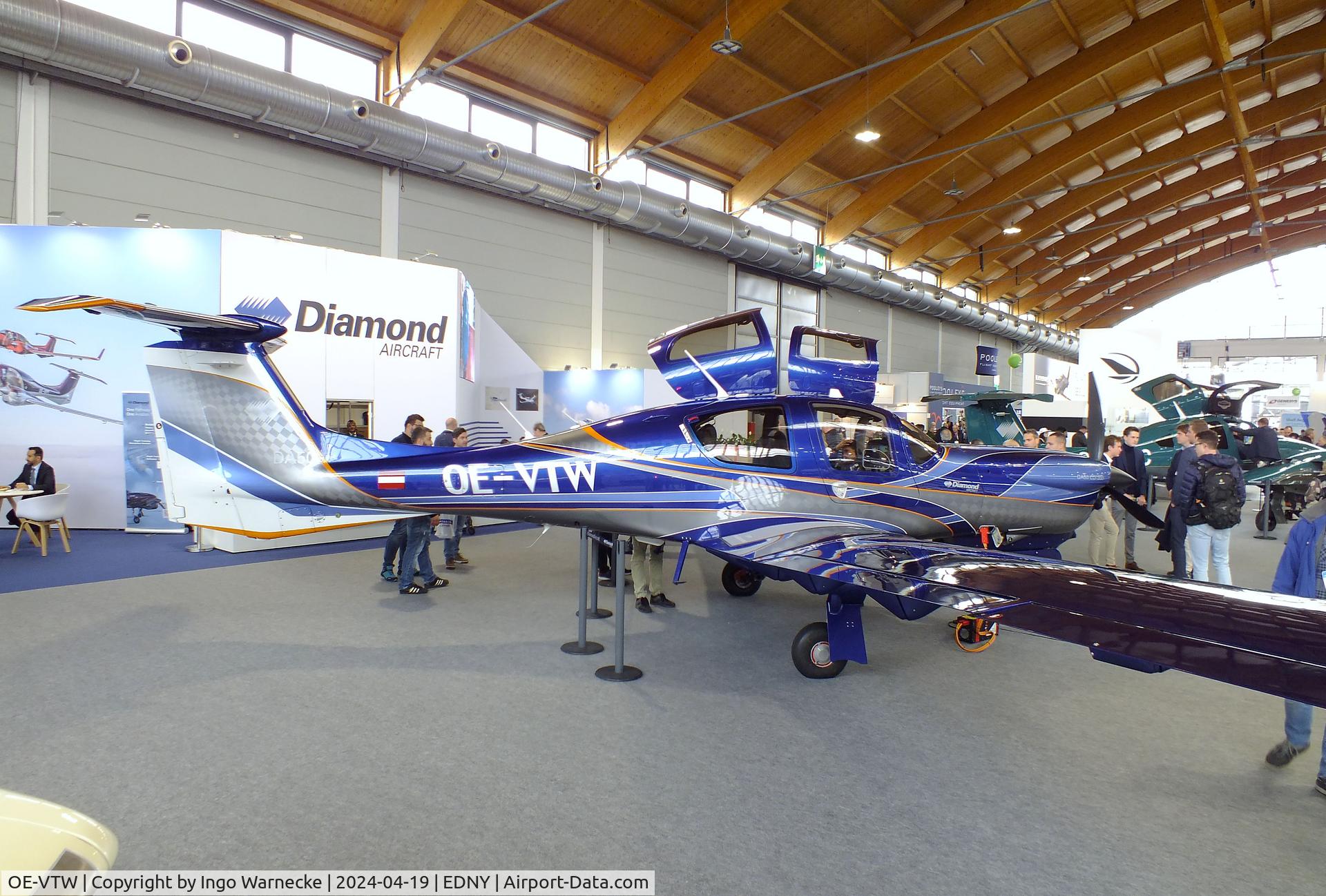 OE-VTW, 2020 Diamond DA-50RG C/N 50.004, Diamond DA-50RG CD-300 at the AERO 2024, Friedrichshafen