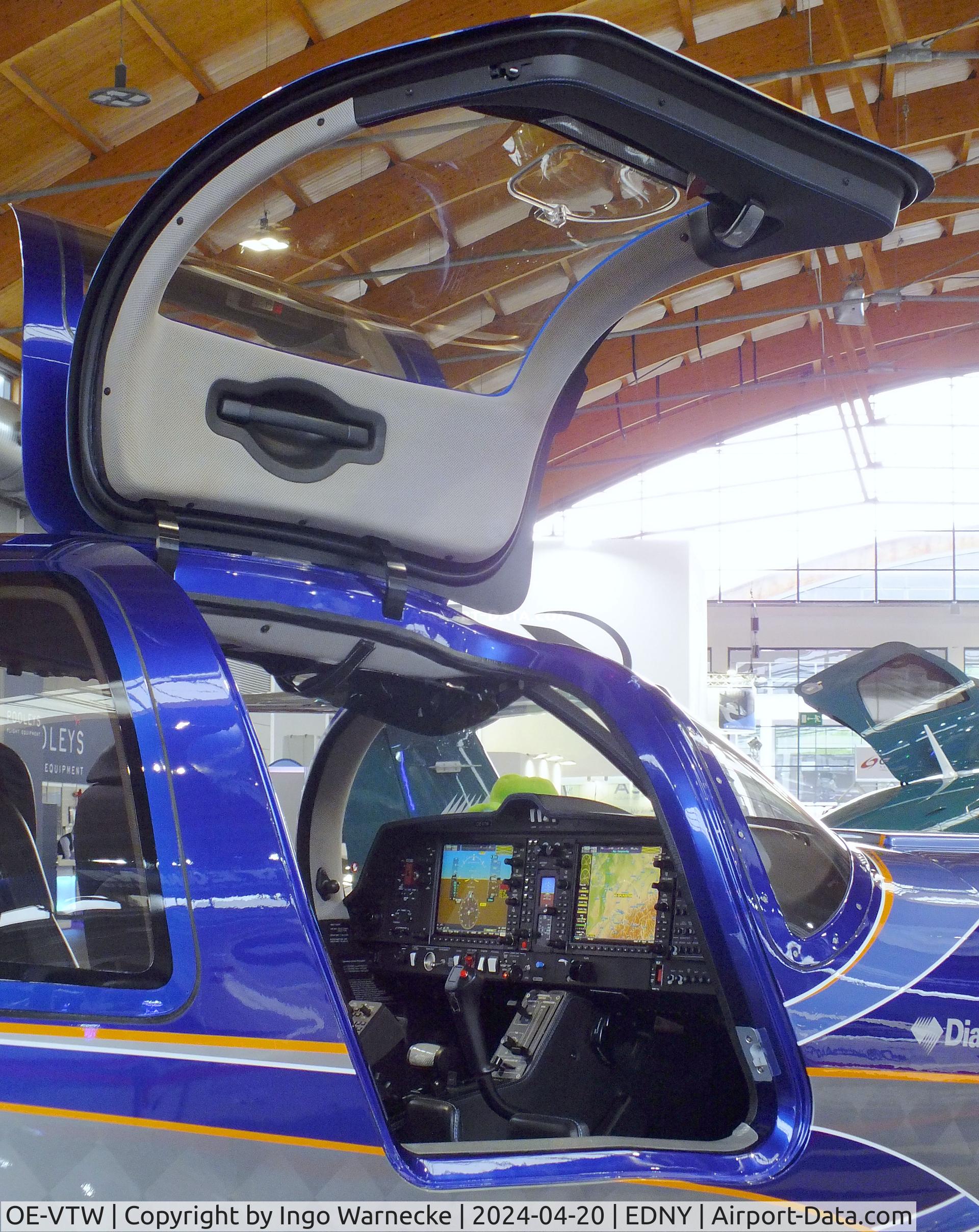 OE-VTW, 2020 Diamond DA-50RG C/N 50.004, Diamond DA-50RG CD-300 at the AERO 2024, Friedrichshafen #c