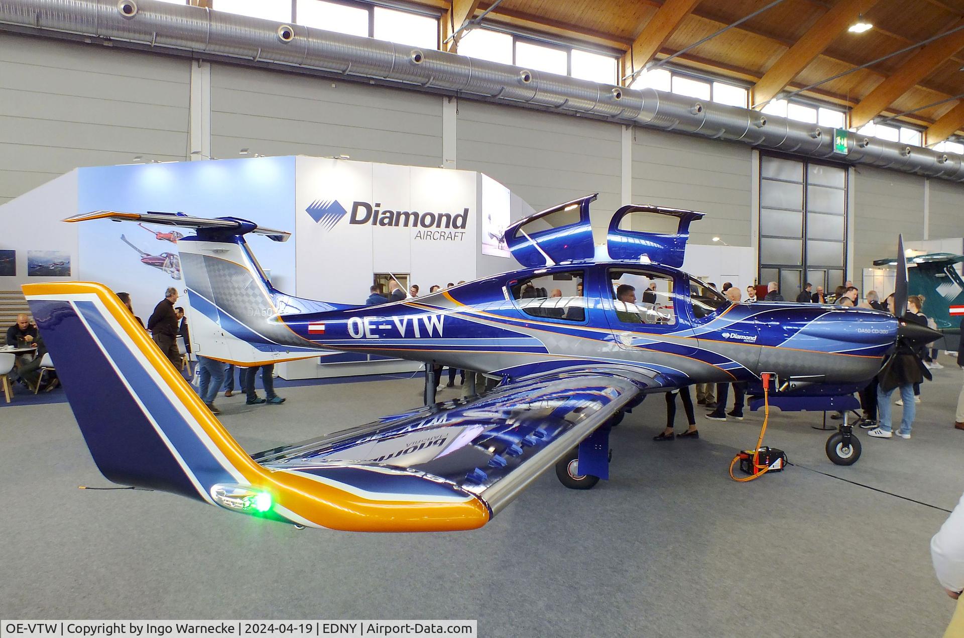 OE-VTW, 2020 Diamond DA-50RG C/N 50.004, Diamond DA-50RG CD-300 at the AERO 2024, Friedrichshafen
