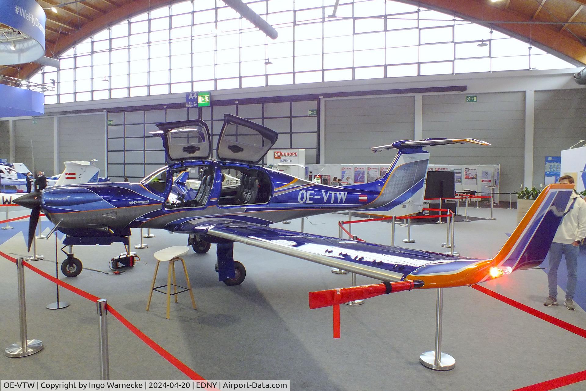 OE-VTW, 2020 Diamond DA-50RG C/N 50.004, Diamond DA-50RG CD-300 at the AERO 2024, Friedrichshafen