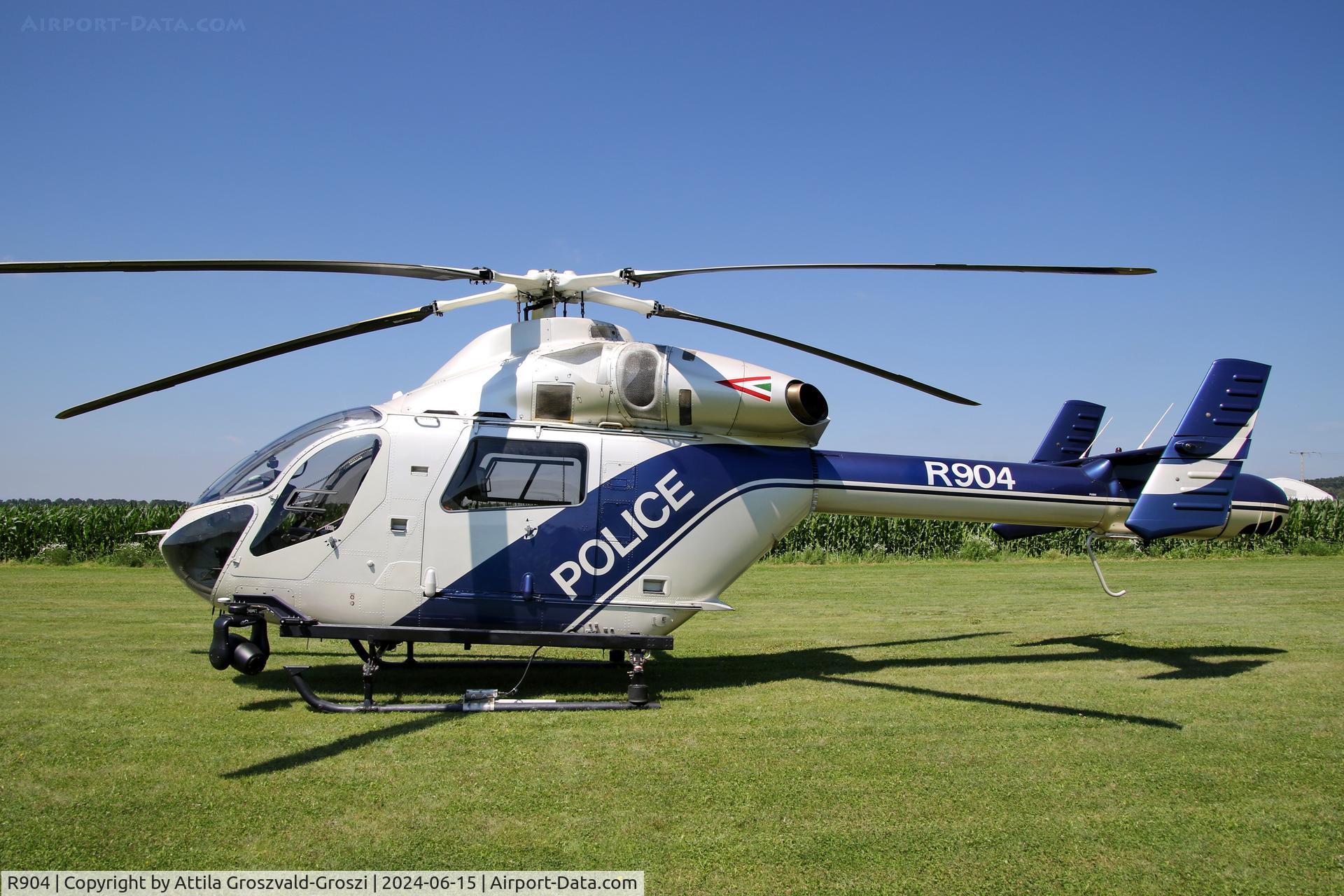 R904, 2001 MD Helicopters MD-900 Explorer C/N 900-00098, Becsehely, Mura Airport, Hungary