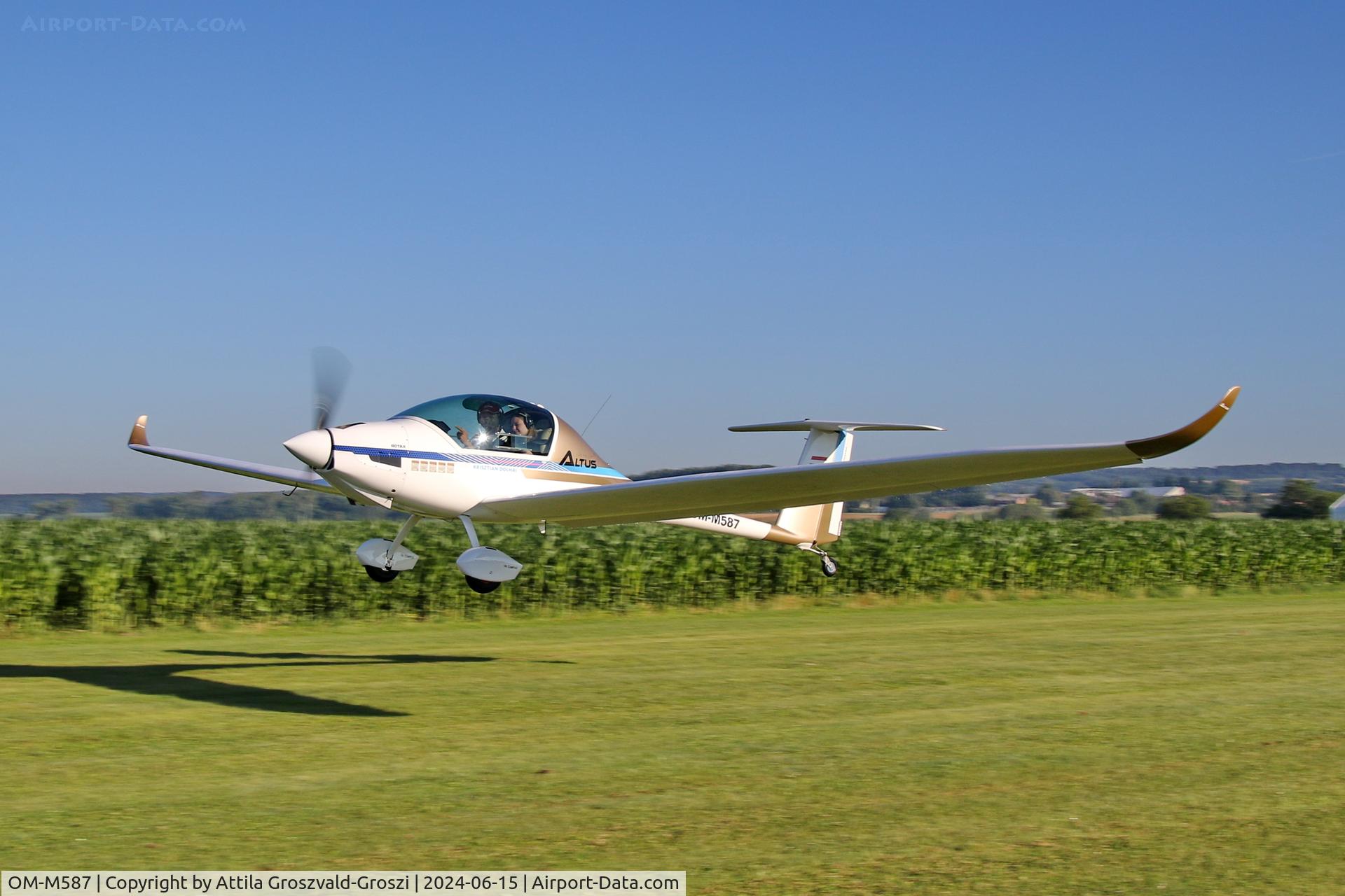 OM-M587, 2023 Altus Aero Altus C/N 002, Becsehely, Mura Airport, Hungary - Mura Cup UL Championship 2024