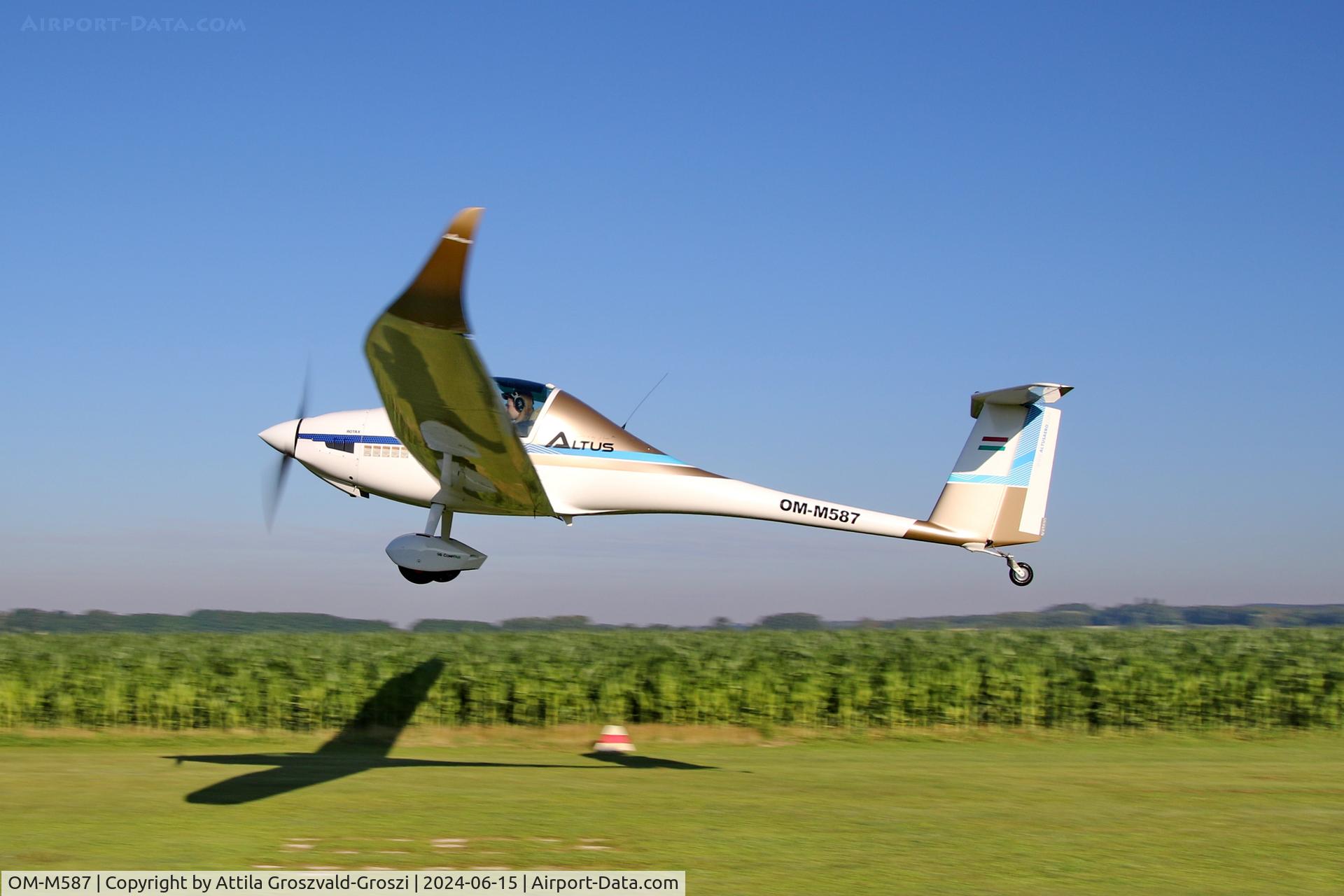 OM-M587, 2023 Altus Aero Altus C/N 002, Becsehely, Mura Airport, Hungary - Mura Cup UL Championship 2024