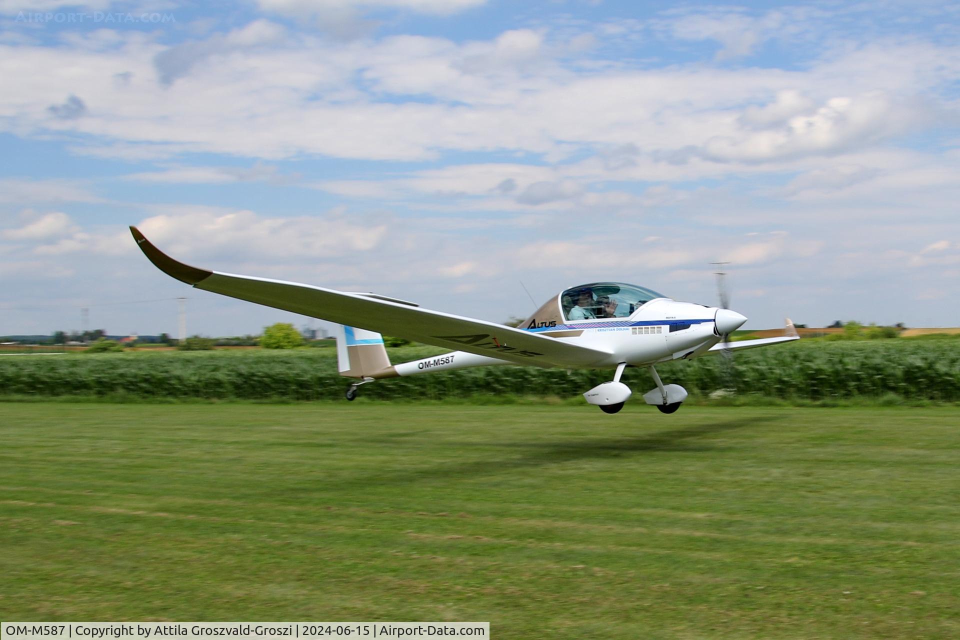 OM-M587, 2023 Altus Aero Altus C/N 002, Becsehely, Mura Airport, Hungary - Mura Cup UL Championship 2024