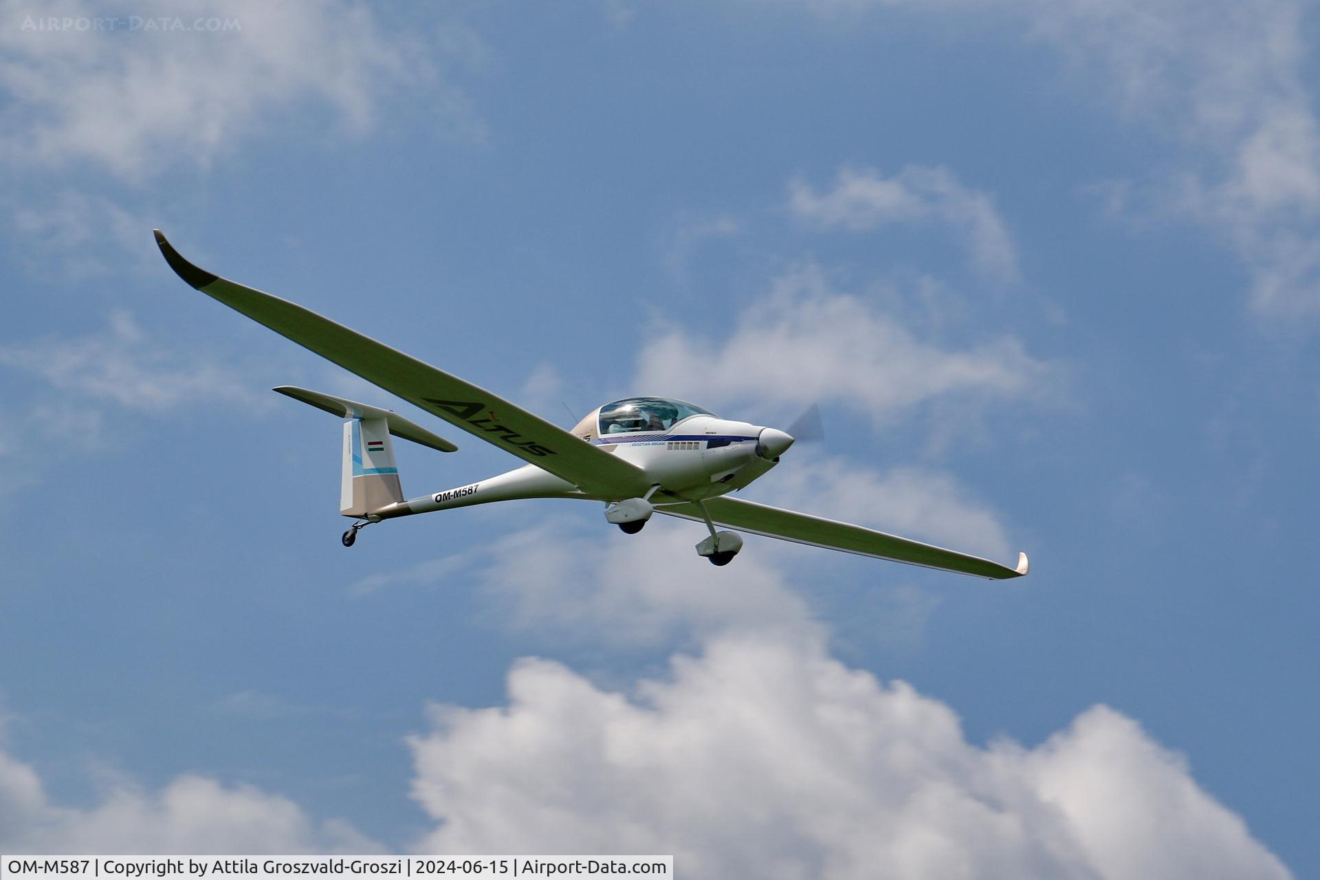 OM-M587, 2023 Altus Aero Altus C/N 002, Becsehely, Mura Airport, Hungary - Mura Cup UL Championship 2024