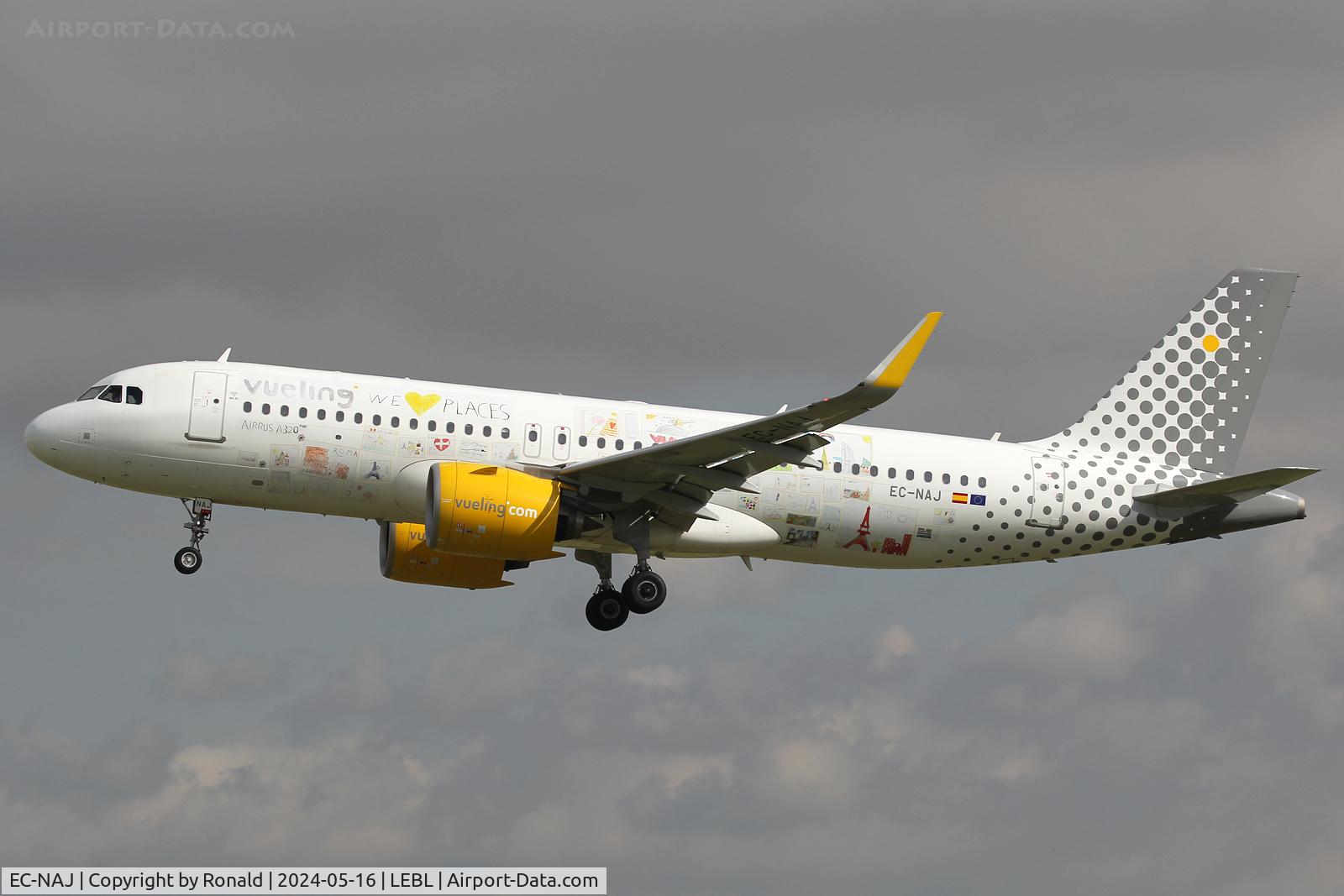 EC-NAJ, 2018 Airbus A320-271N C/N 8510, at lebl