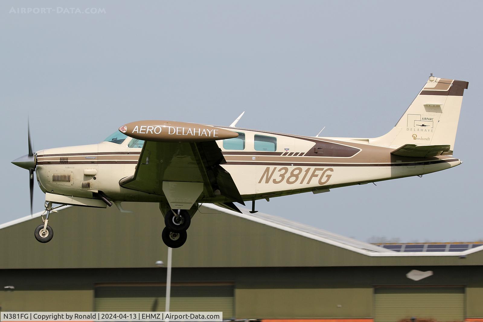N381FG, Beechcraft A36TC Bonanza C/N EA-249, at ehmz