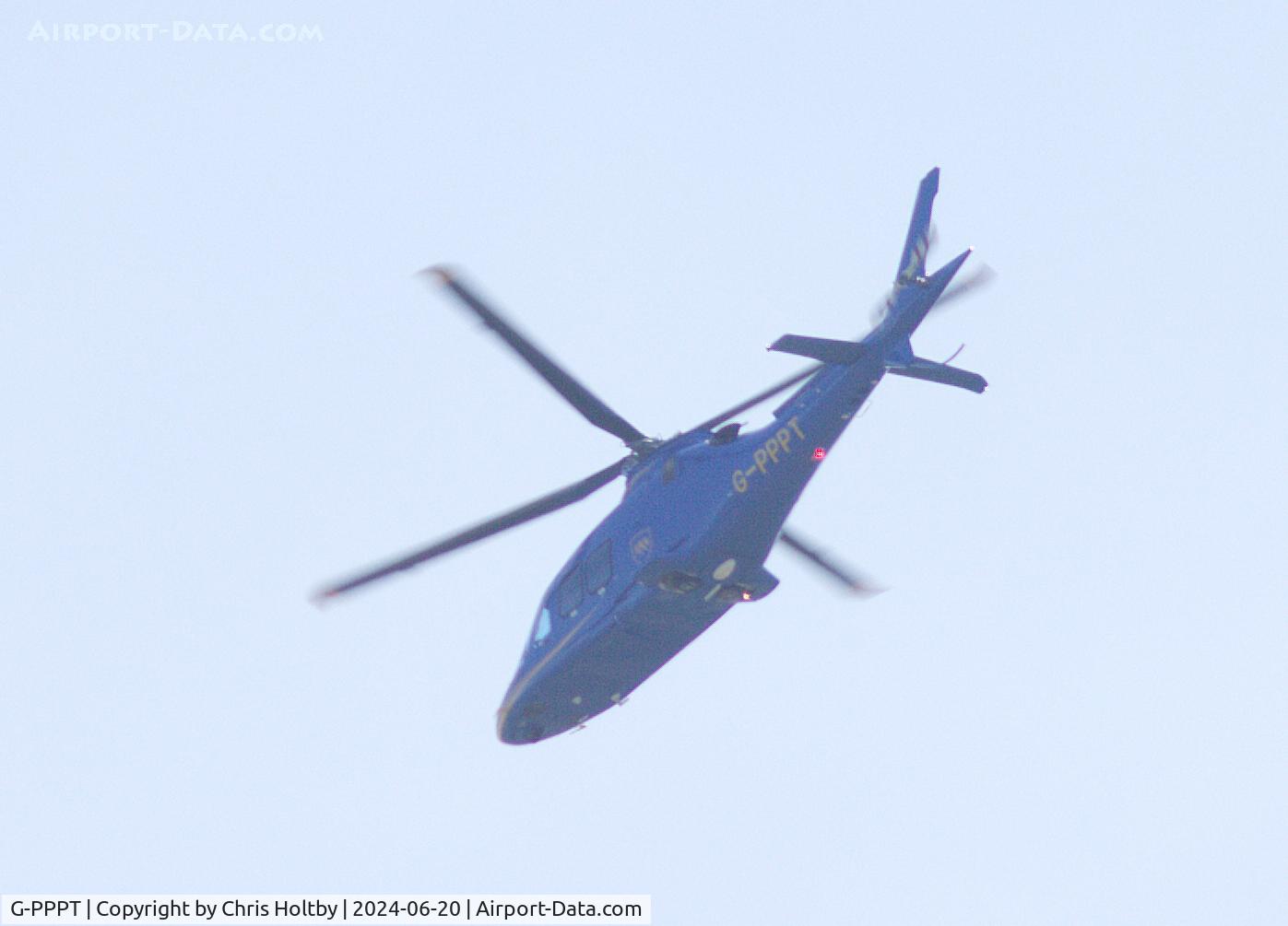 G-PPPT, 2022 Leonardo AW-109SP GrandNew C/N 22443, Over Potters Bar, Herts