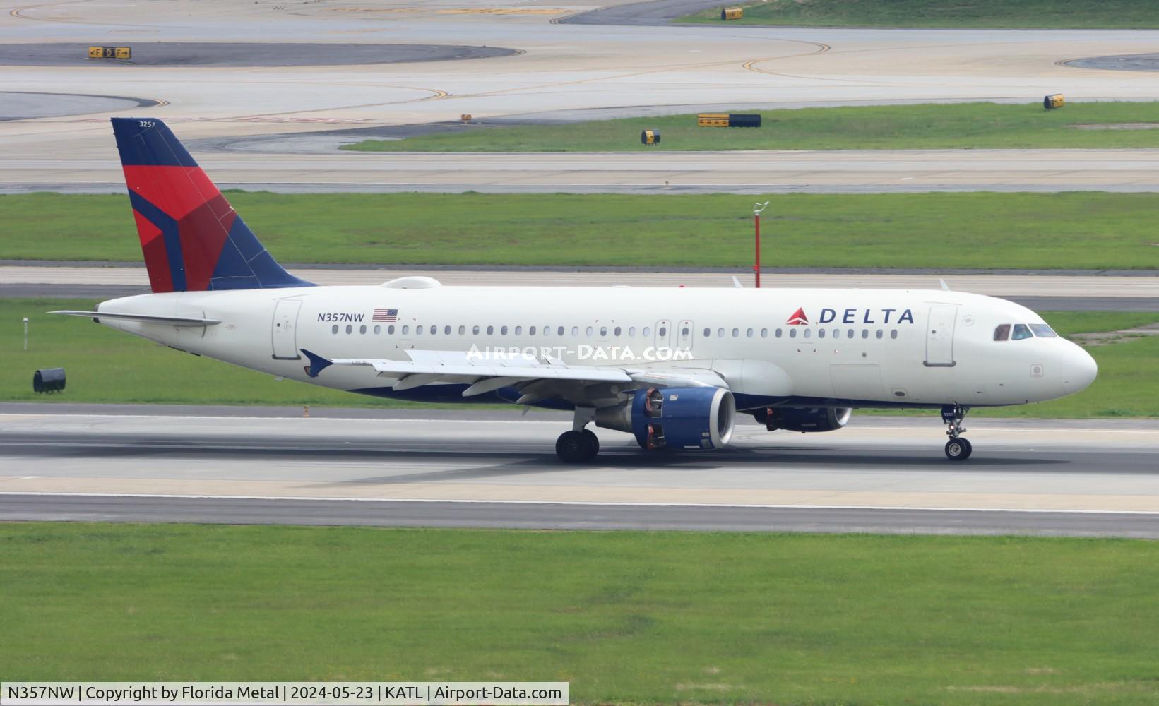 N357NW, 1998 Airbus A320-212 C/N 830, DAL A320 zx SYR-ATL