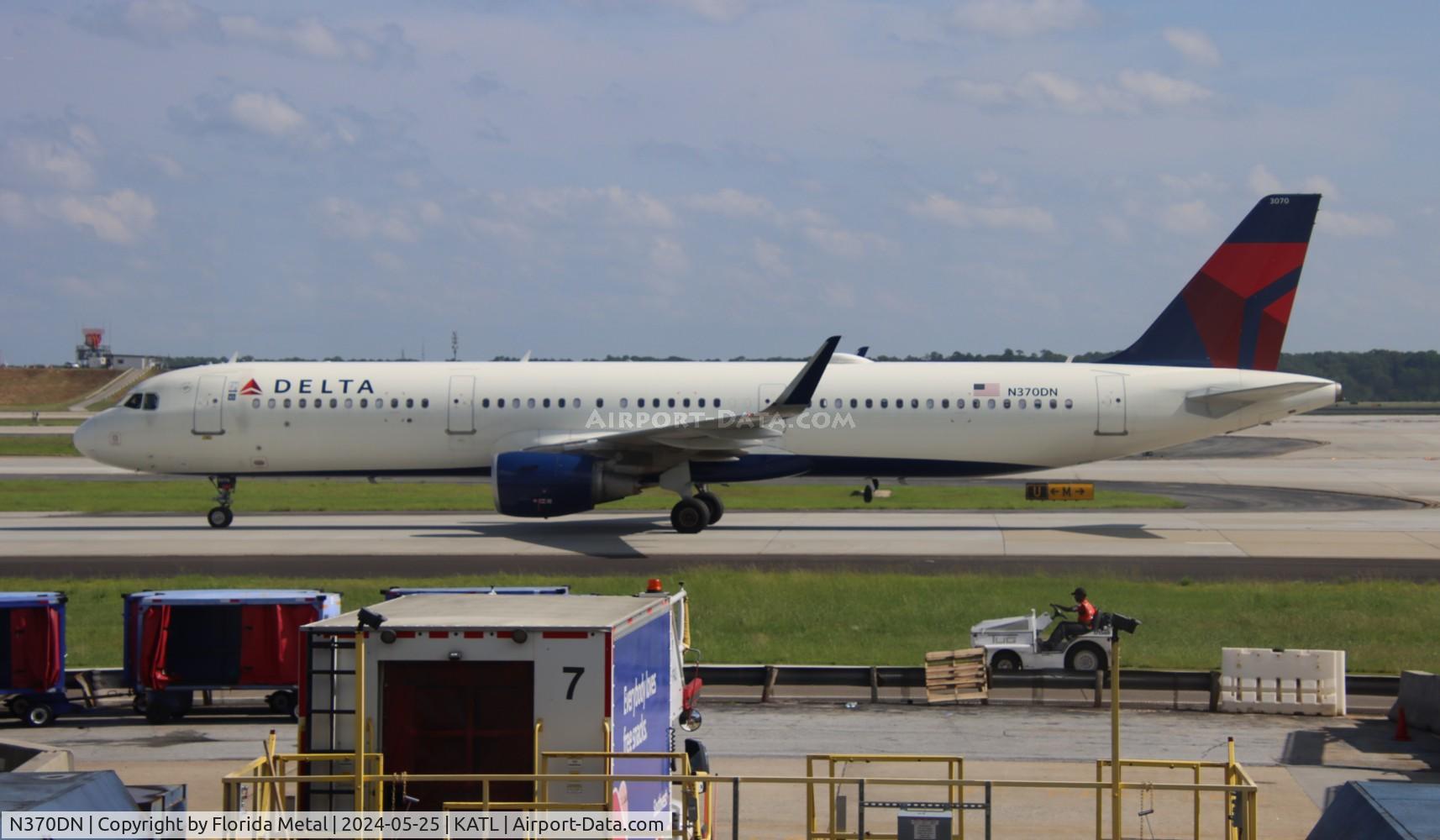 N370DN, 2019 Airbus A321-211 C/N 8765, DAL A321 zx MBJ/ MKJS-ATL
