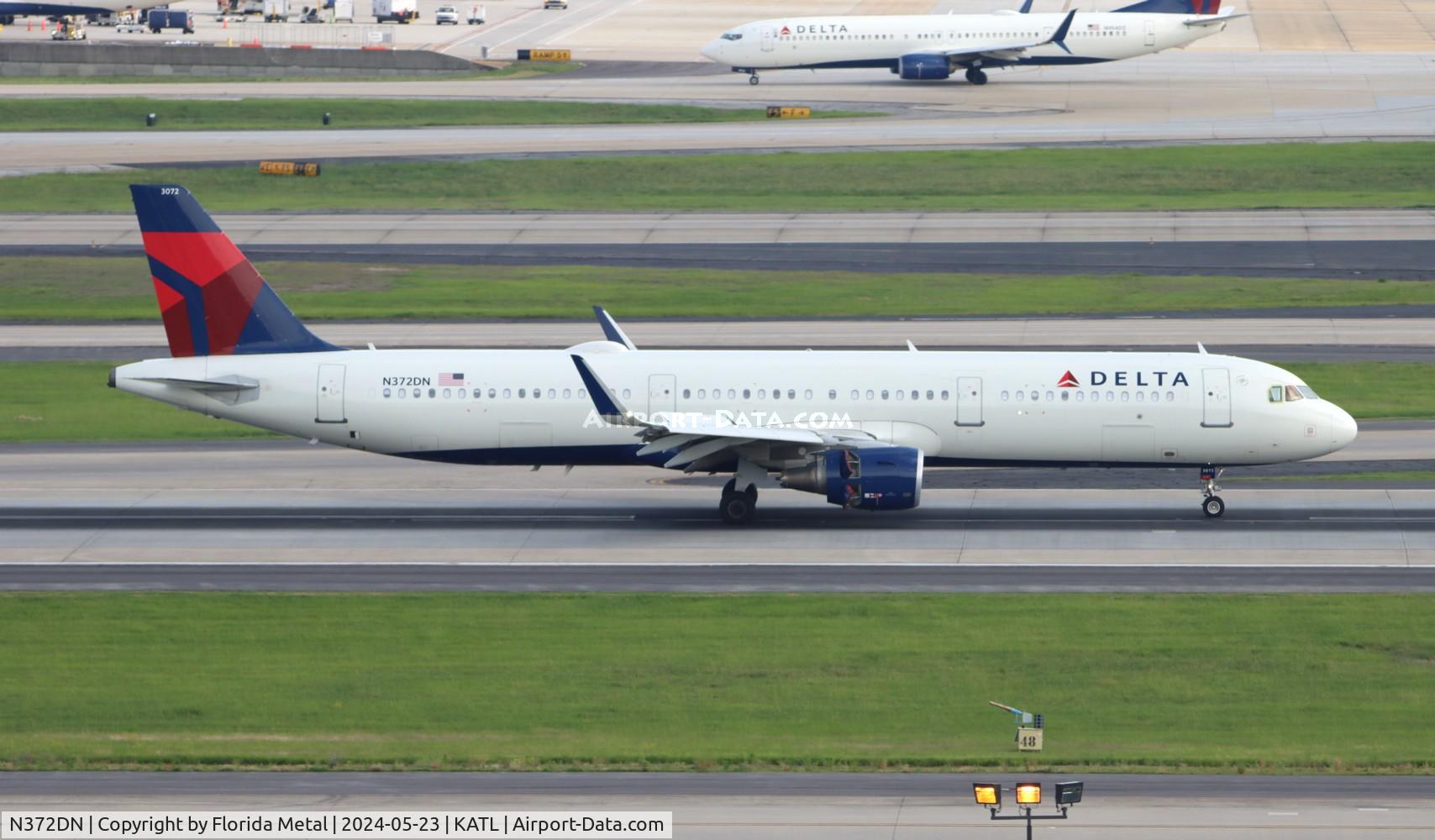 N372DN, 2019 Airbus A321-211 C/N 8809, DAL A321 zx GRR-ATL