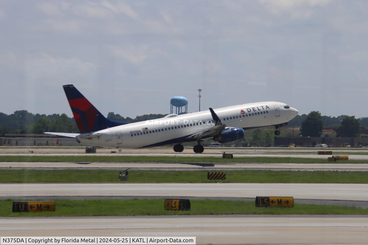 N375DA, 1998 Boeing 737-832 C/N 29623, DAL 738 zx ATL-NAS /MYNN