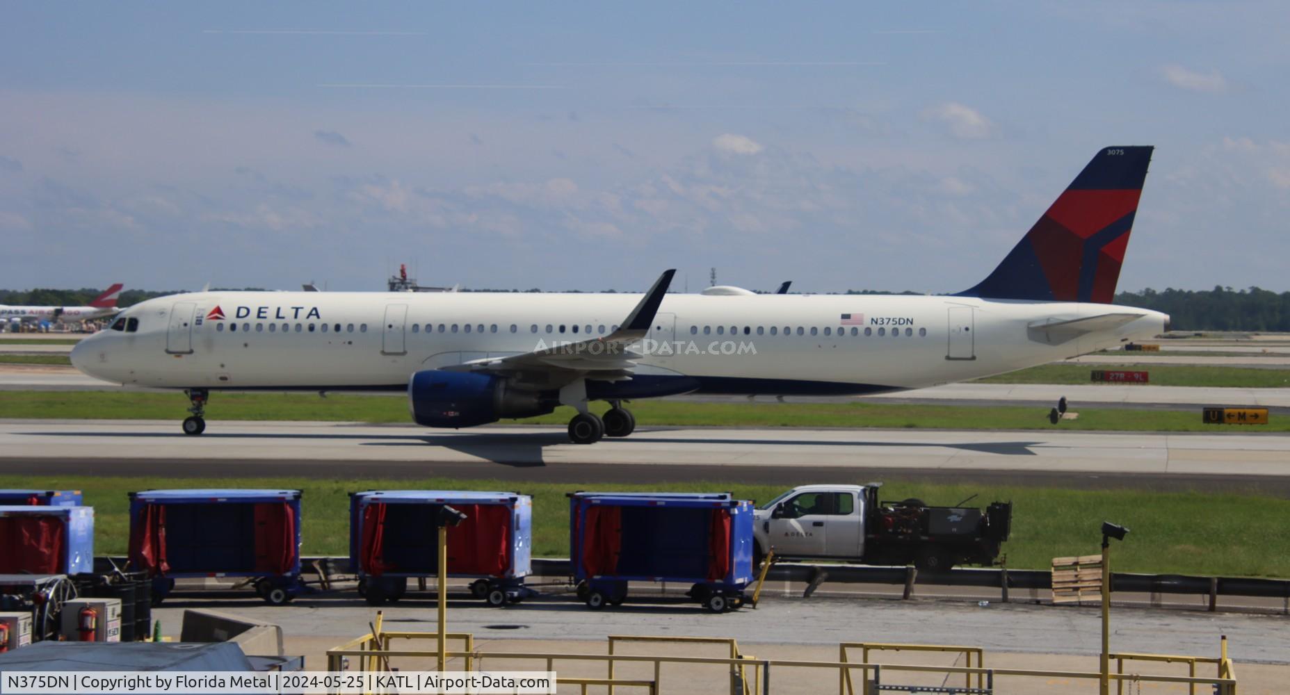 N375DN, 2019 Airbus A321-211 C/N 8812, DAL A321 zx CUN /MMUN-ATL