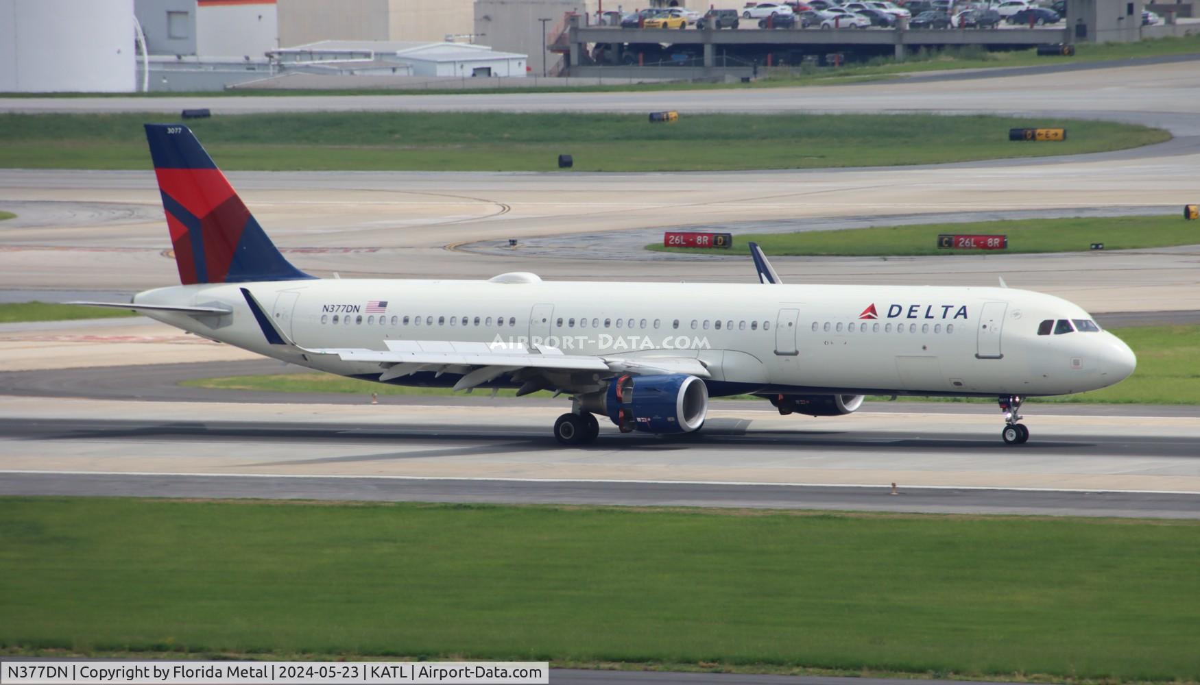 N377DN, 2019 Airbus A321-211 C/N 8856, DAL A321 zx DEN-ATL