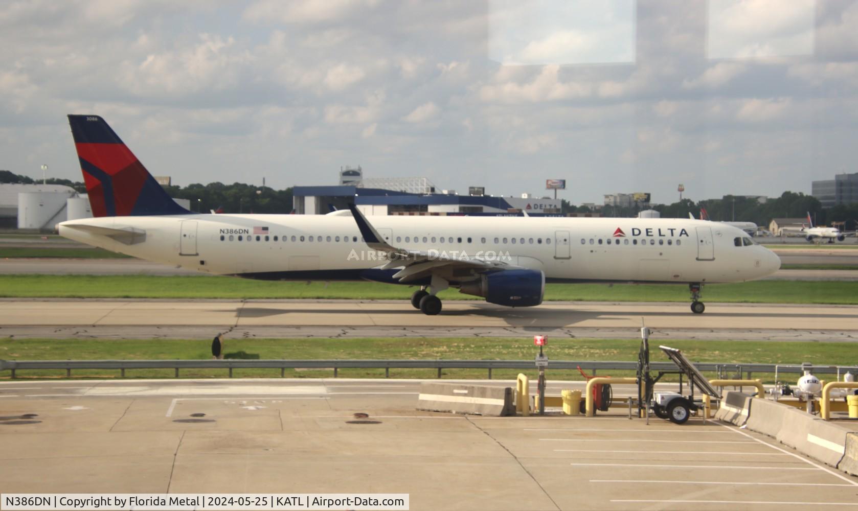 N386DN, 2019 Airbus A321-211 C/N 8947, DAL A321 zx ATL-SLC
