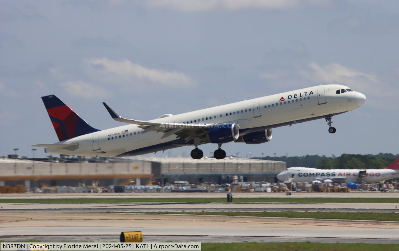 N387DN, 2019 Airbus A321-211 C/N 9025, DAL A321 zx ATL-AUS