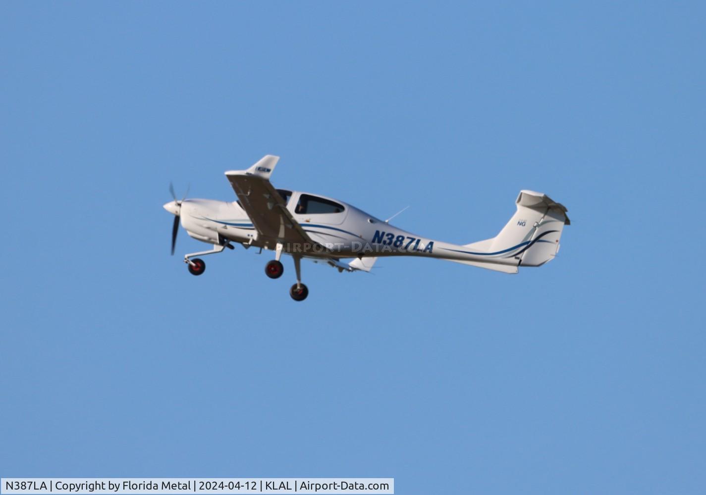 N387LA, 2020 Diamond DA40 Diamond Star C/N 40.NC087, DA40 zx LAL-ORL