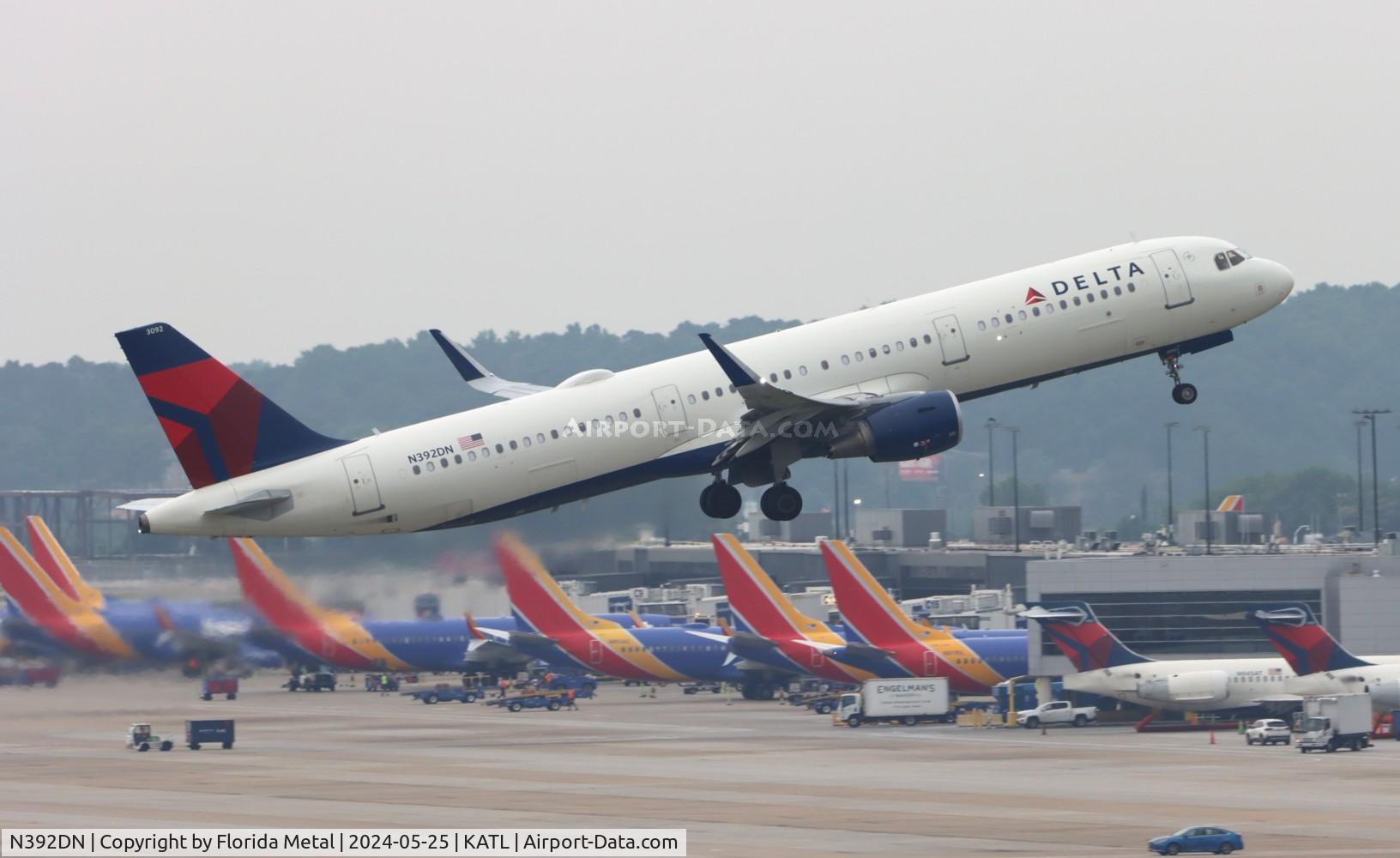 N392DN, 2019 Airbus A321-211 C/N 9028, DAL A321 zx ATL-SLC