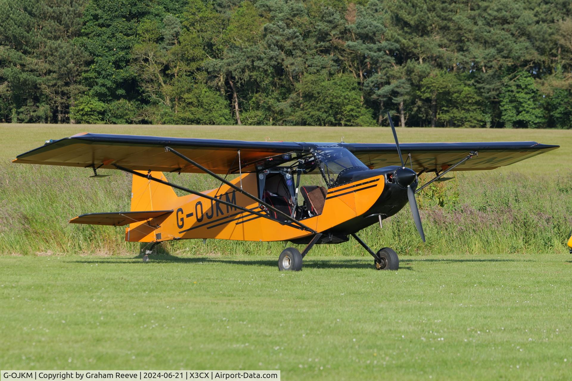 G-OJKM, 2003 Rans S-7 Courier C/N PFA 218-12982, Parked at Northrepps.