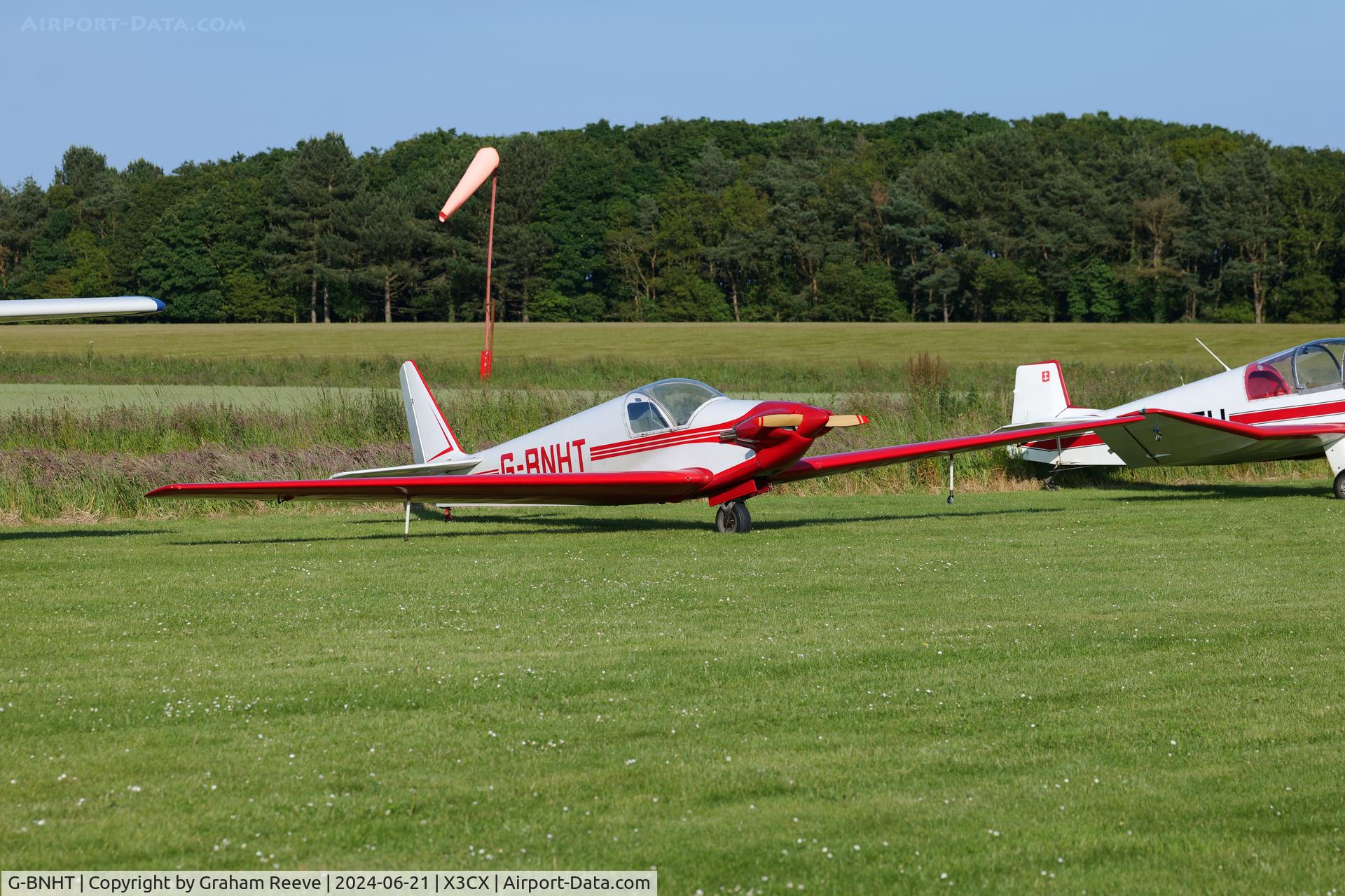 G-BNHT, 1965 Alpavia Fournier RF-3 C/N 80, Parked at Northrepps.