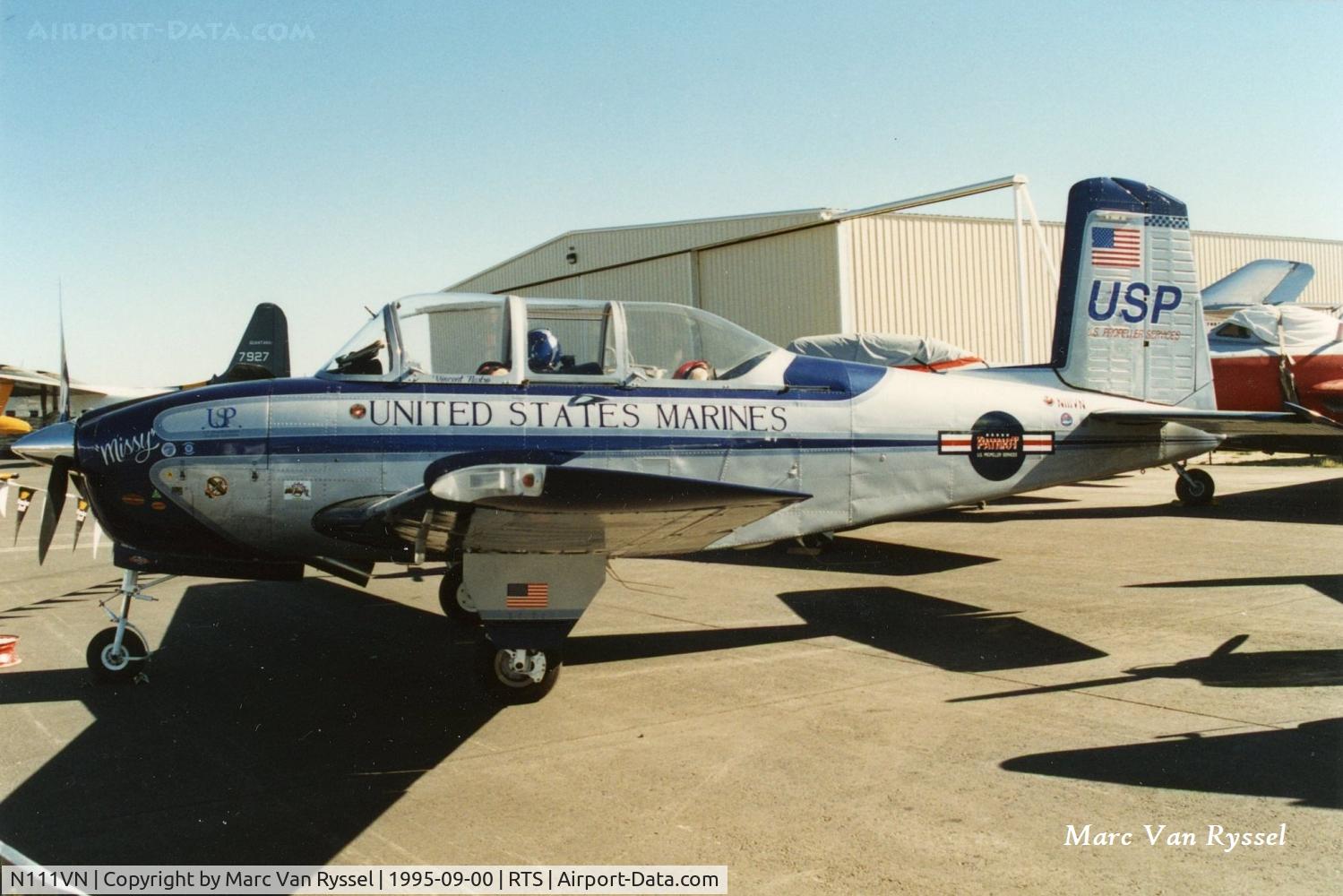 N111VN, 1962 Beech A45 C/N G-815, T-34A 