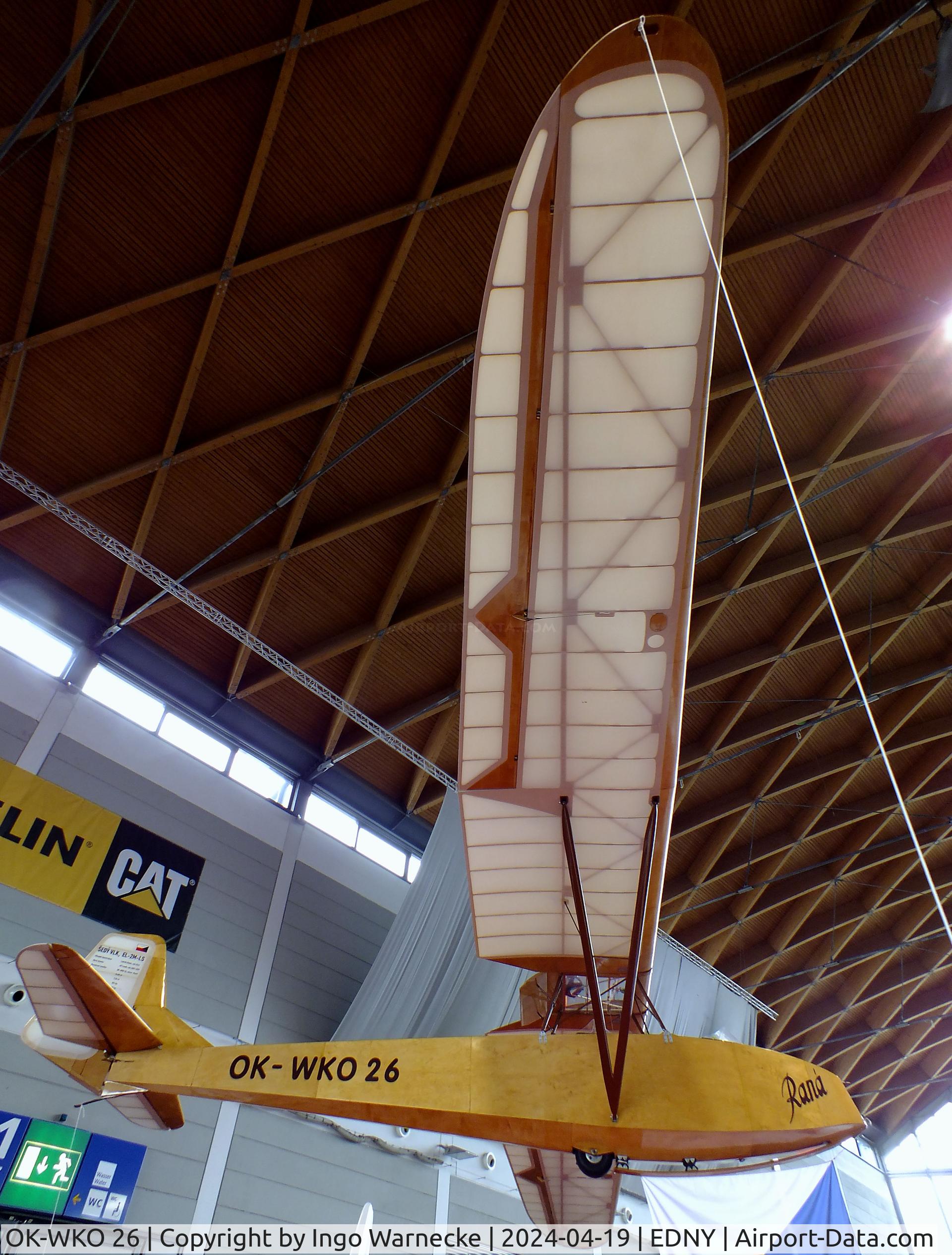 OK-WKO 26, 2017 Elsnic / Jiri Lenik EL-2M-LS Sedy Vlk replica C/N 01, Elsnic / Jiri Lenik EL-2M-LS Sedy Vlk replica at the AERO 2024, Friedrichshafen