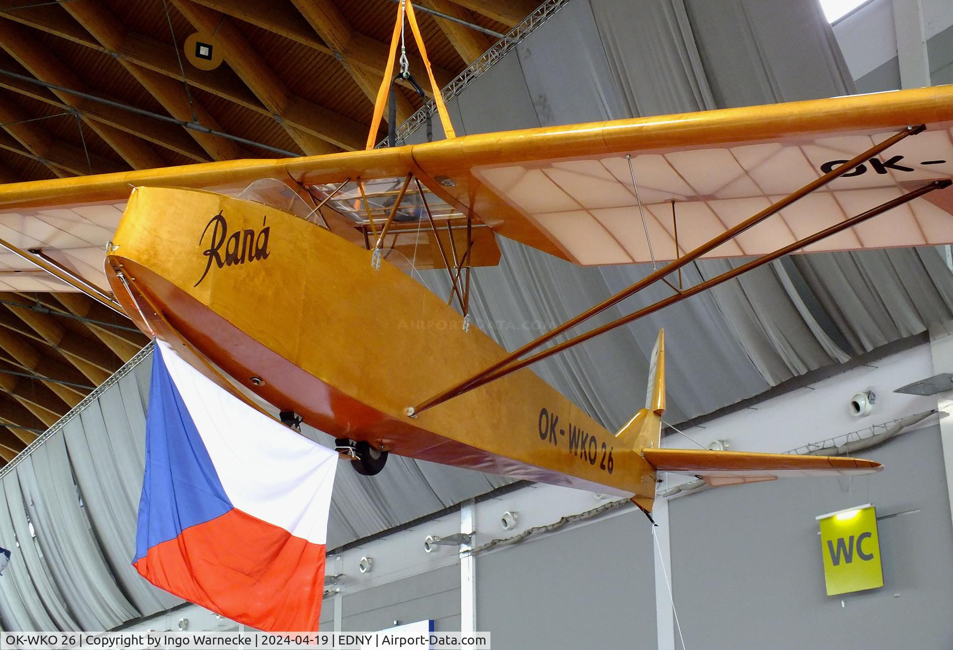 OK-WKO 26, 2017 Elsnic / Jiri Lenik EL-2M-LS Sedy Vlk replica C/N 01, Elsnic / Jiri Lenik EL-2M-LS Sedy Vlk replica at the AERO 2024, Friedrichshafen