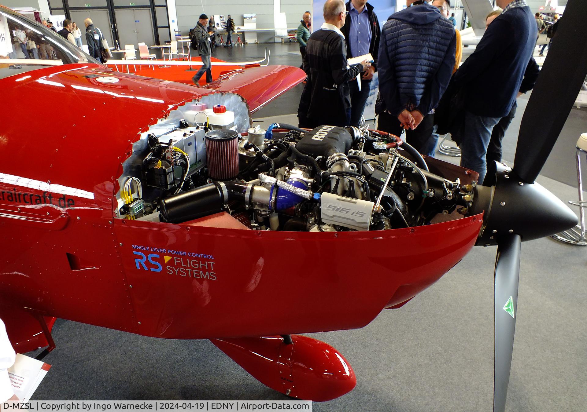 D-MZSL, Breezer Aircraft Breezer B400-6 C/N not found_D-MZSL, Breezer Aircraft Breezer B400-6 (tow-plane with Rotax 916 iS) at the AERO 2024, Friedrichshafen