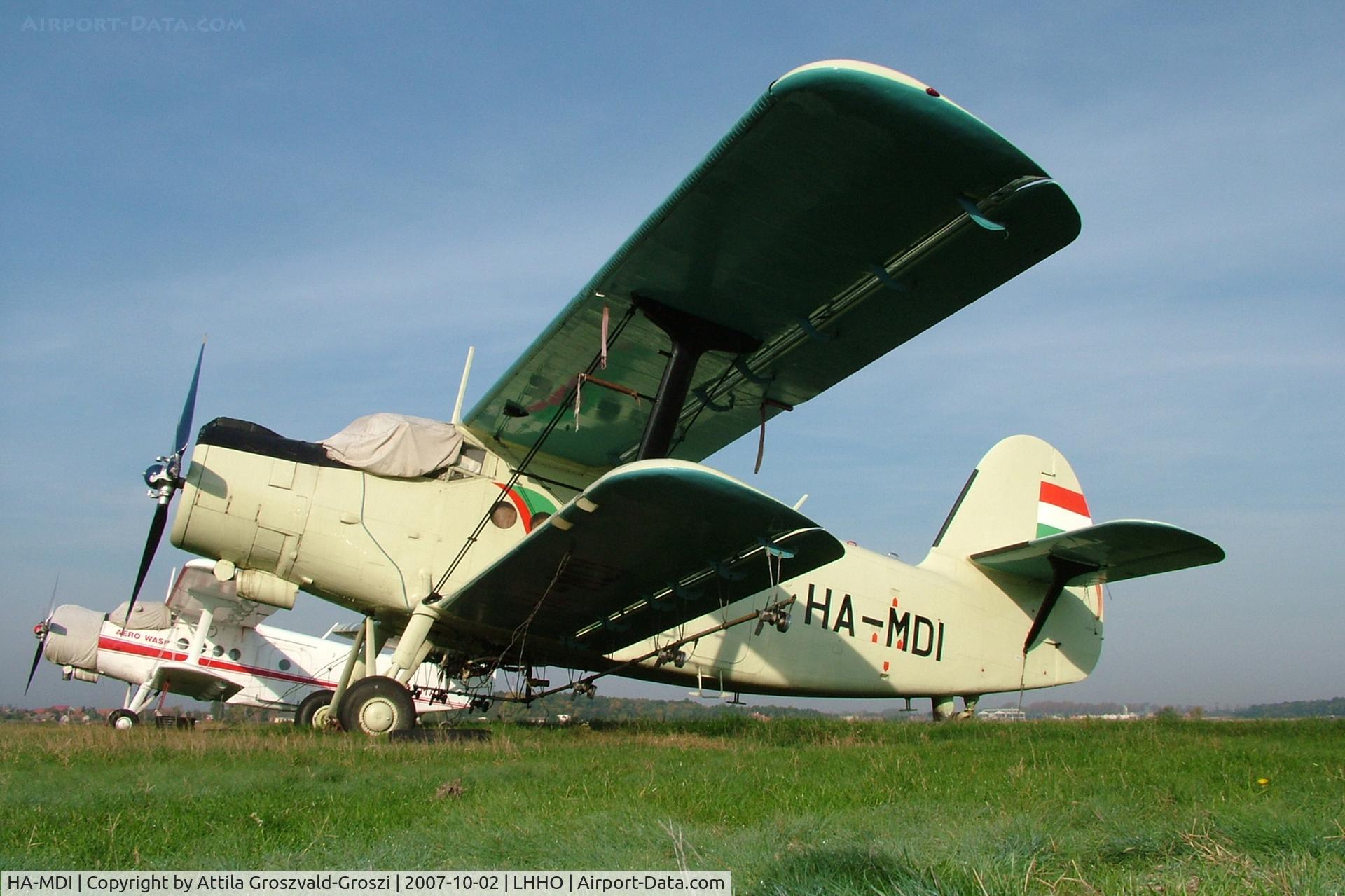 HA-MDI, 1978 PZL-Mielec An-2R C/N 1G181-40, LHHO - Hajdúszoboszló Airport, Hungary