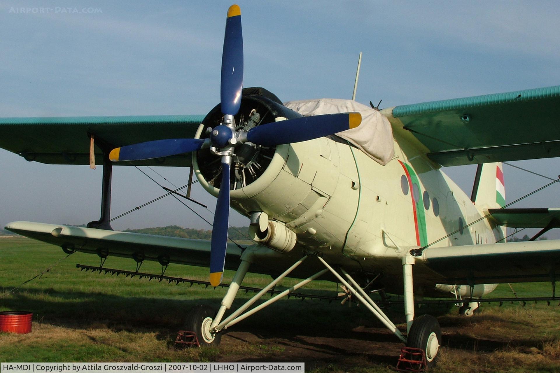 HA-MDI, 1978 PZL-Mielec An-2R C/N 1G181-40, LHHO - Hajdúszoboszló Airport, Hungary