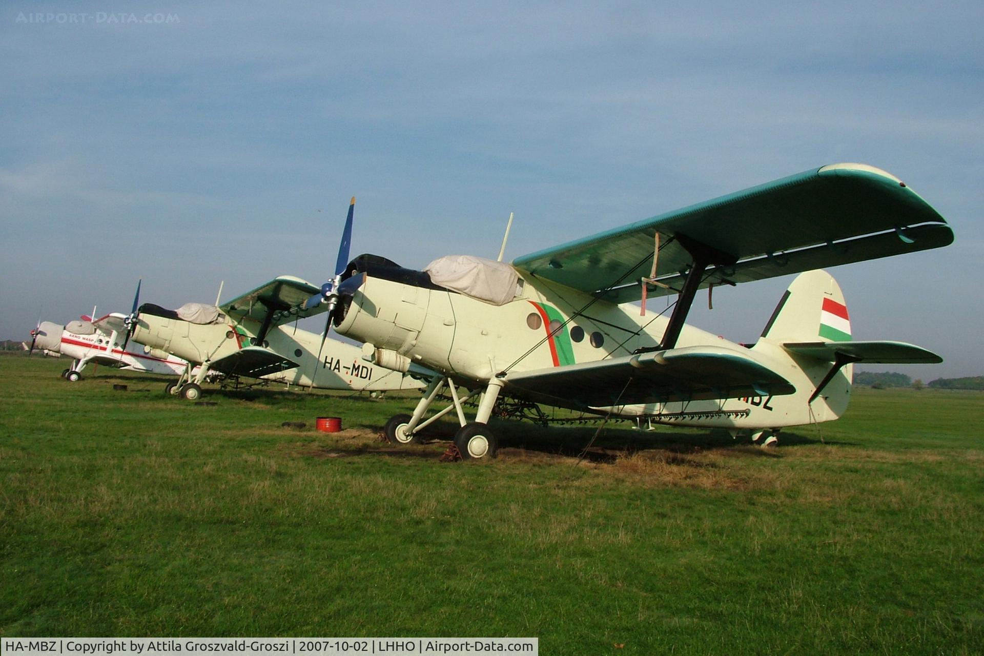 HA-MBZ, 1980 PZL-Mielec An-2R C/N 1G191-14, LHHO - Hajdúszoboszló Airport, Hungary