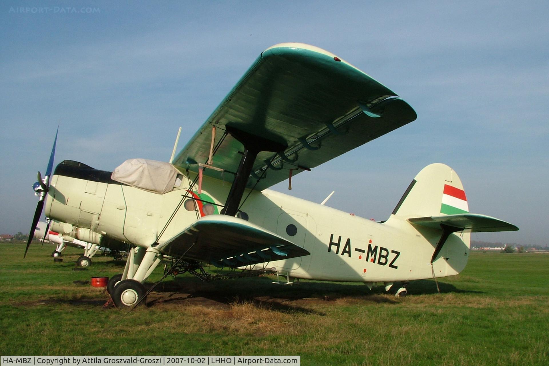 HA-MBZ, 1980 PZL-Mielec An-2R C/N 1G191-14, LHHO - Hajdúszoboszló Airport, Hungary