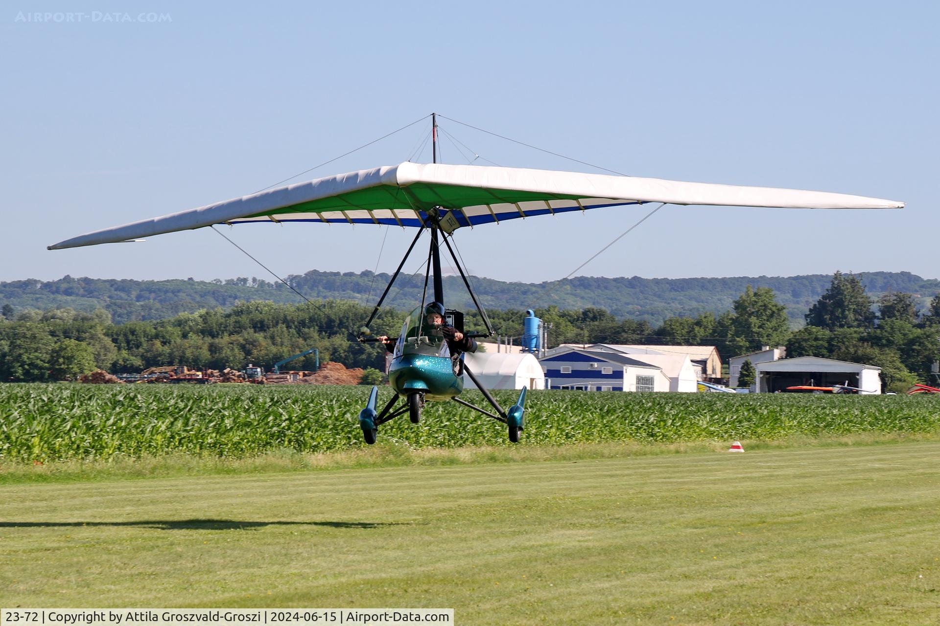 23-72, Halley Apollo C-17 Jet Star C/N 210408/1819/99, Becsehely, Mura Airport, Hungary - Mura Cup UL Championship 2024