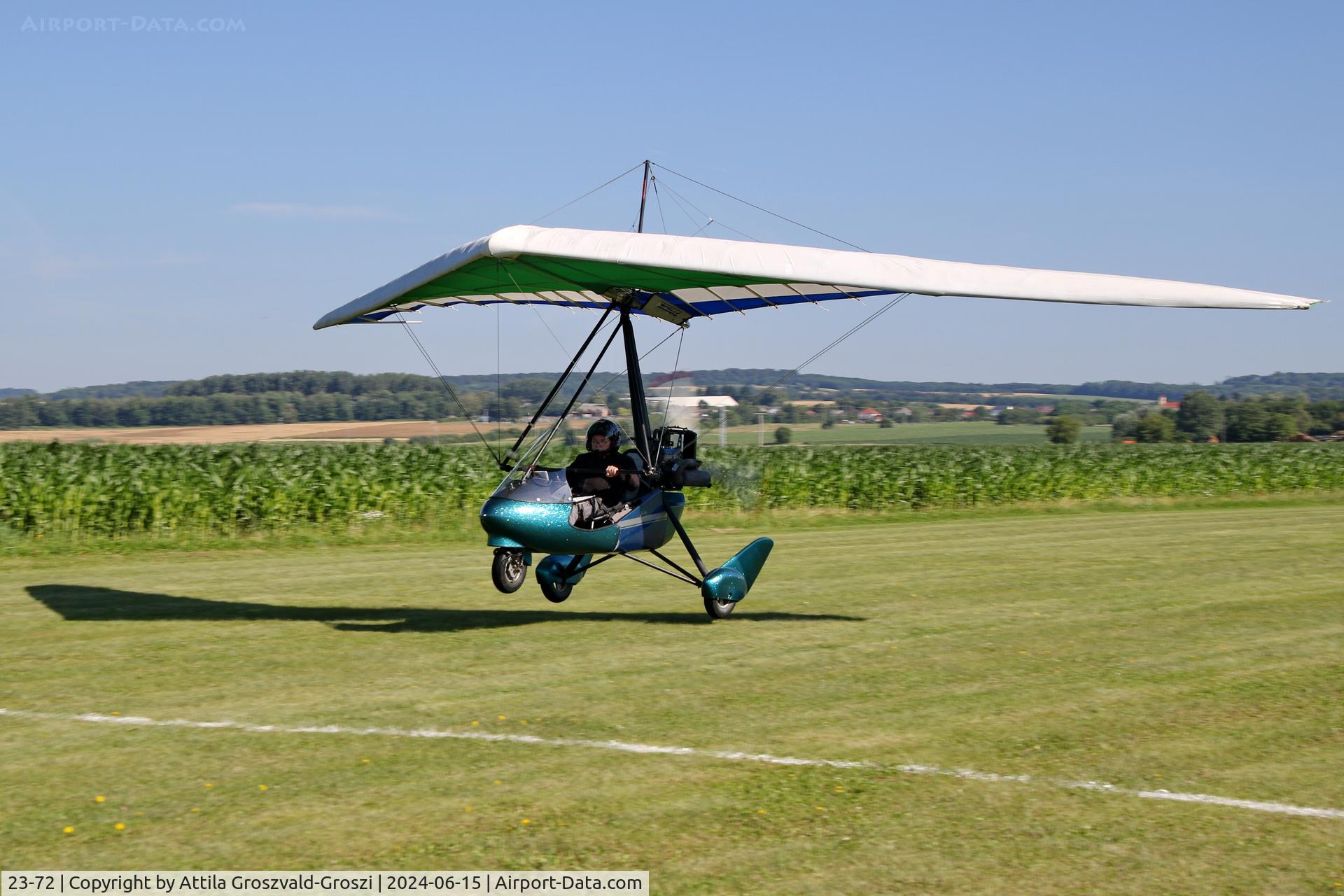 23-72, Halley Apollo C-17 Jet Star C/N 210408/1819/99, Becsehely, Mura Airport, Hungary - Mura Cup UL Championship 2024