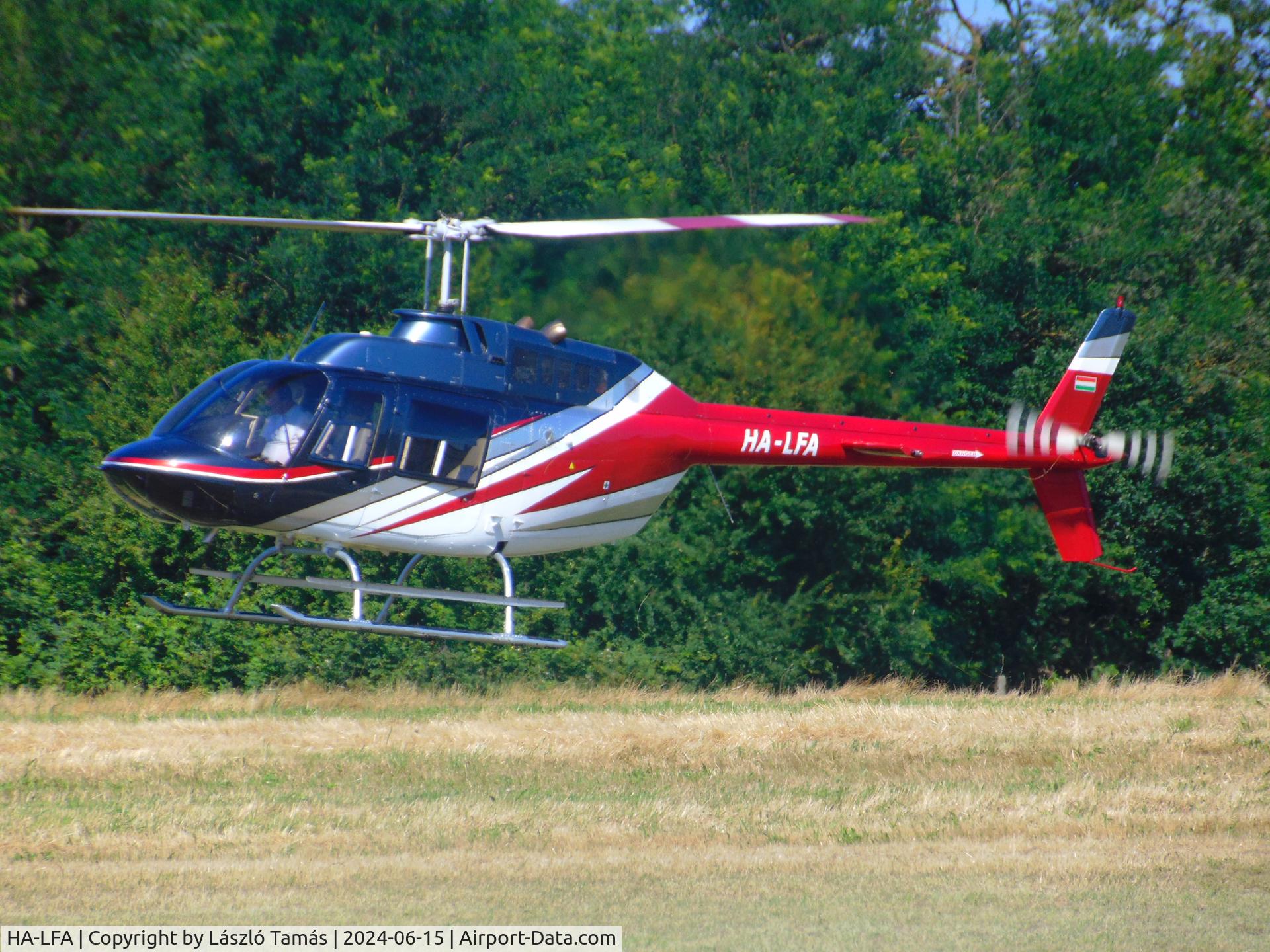 HA-LFA, 1975 Agusta AB-206B JetRanger II C/N 8434, Airshow at Kadarkút airfield