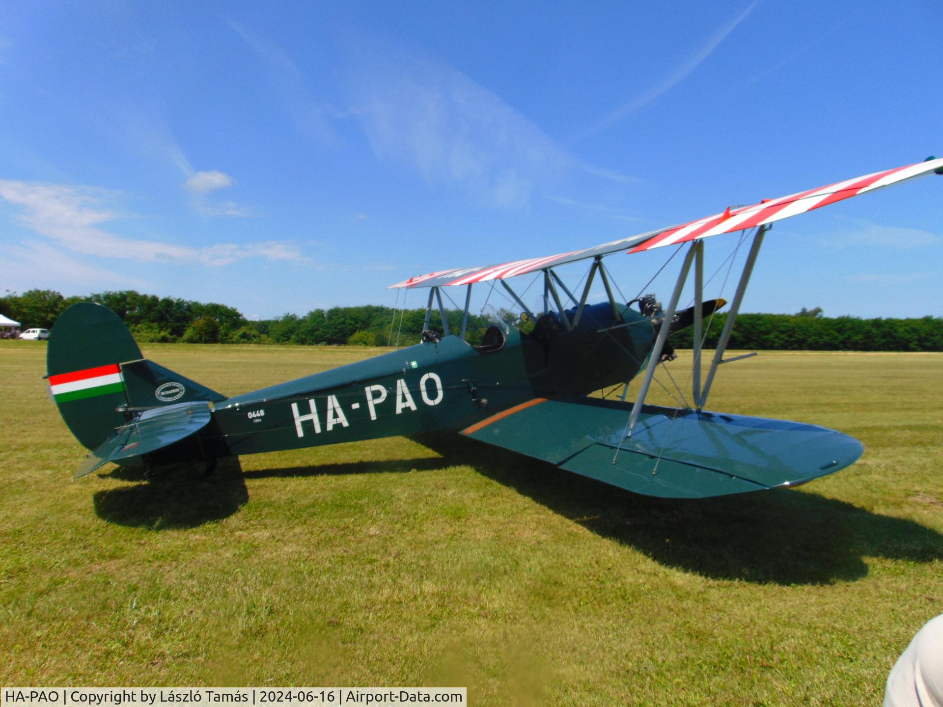 HA-PAO, 1954 PZL-Okecie CSS-13 (Polikarpov Po-2) C/N 0448, Airshow at Kadarkút airfield