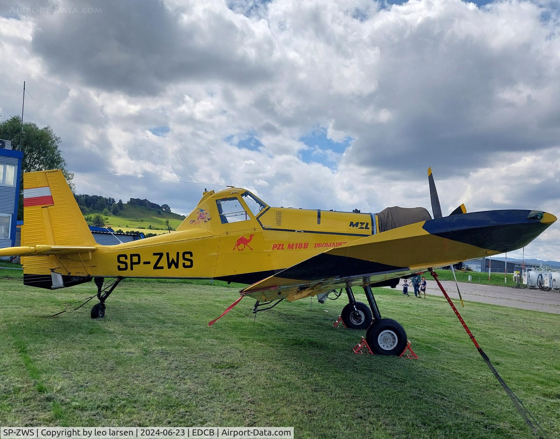 SP-ZWS, PZL-Mielec M-18B Dromader C/N 1ZO10-21, Ballenstedr 23.6.20240