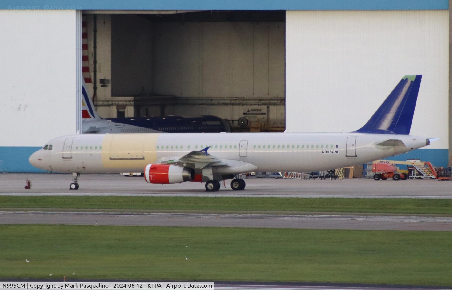 N995CM, 2001 Airbus A321-232PCF C/N 1619, Airbus A321-232PCF