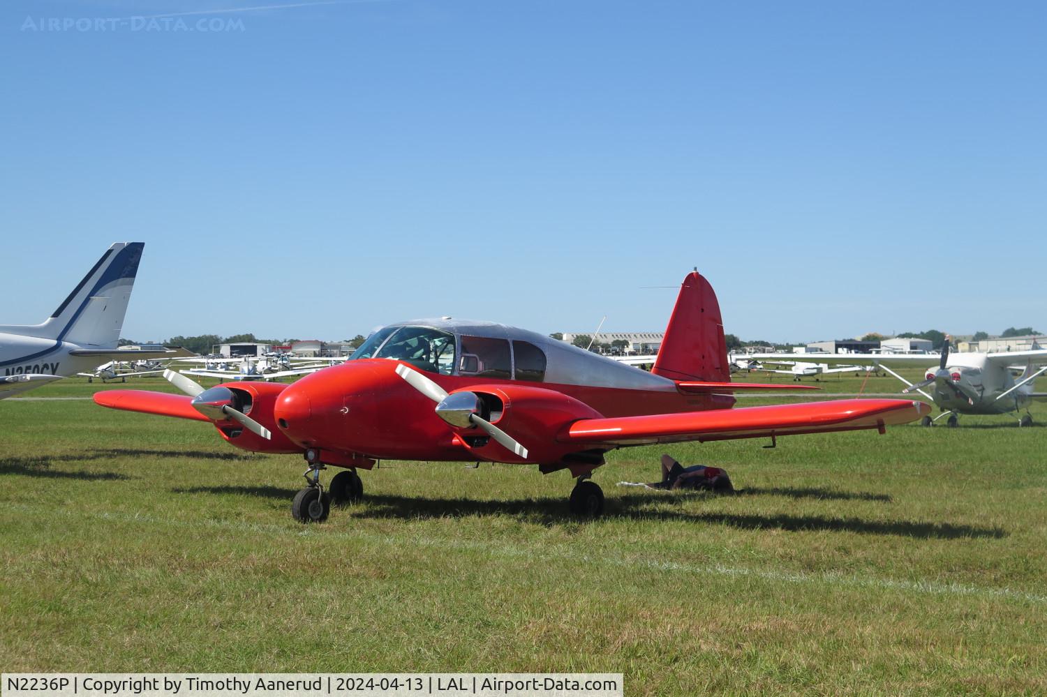N2236P, 1956 Piper PA-23 Apache C/N 23-845, 1956 Piper PA-23, c/n: 23-845, Sun-n-Fun 2024