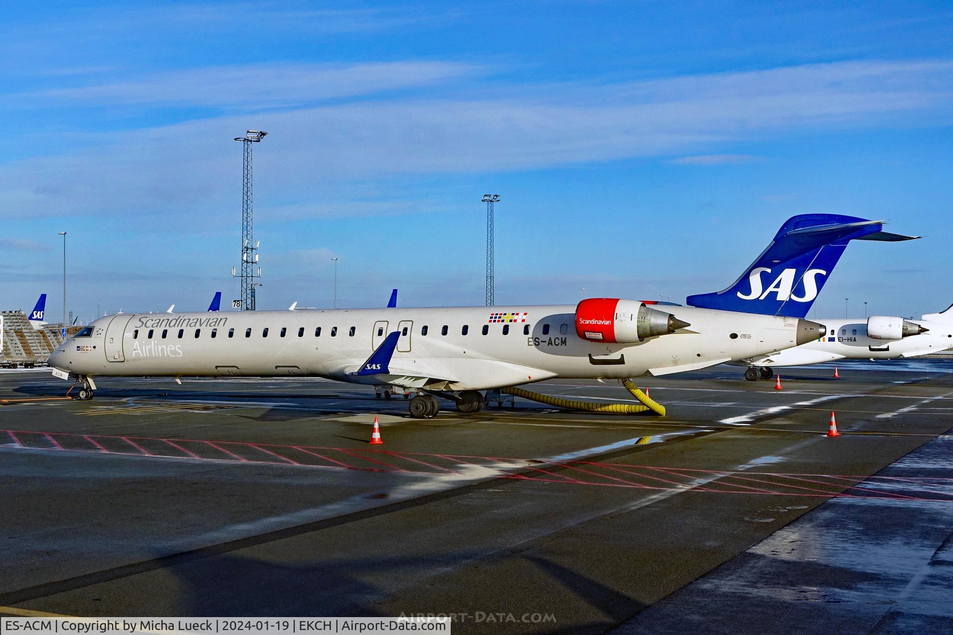 ES-ACM, 2008 Bombardier CRJ-900 (CL-600-2D24) C/N 15206, At Kastrup