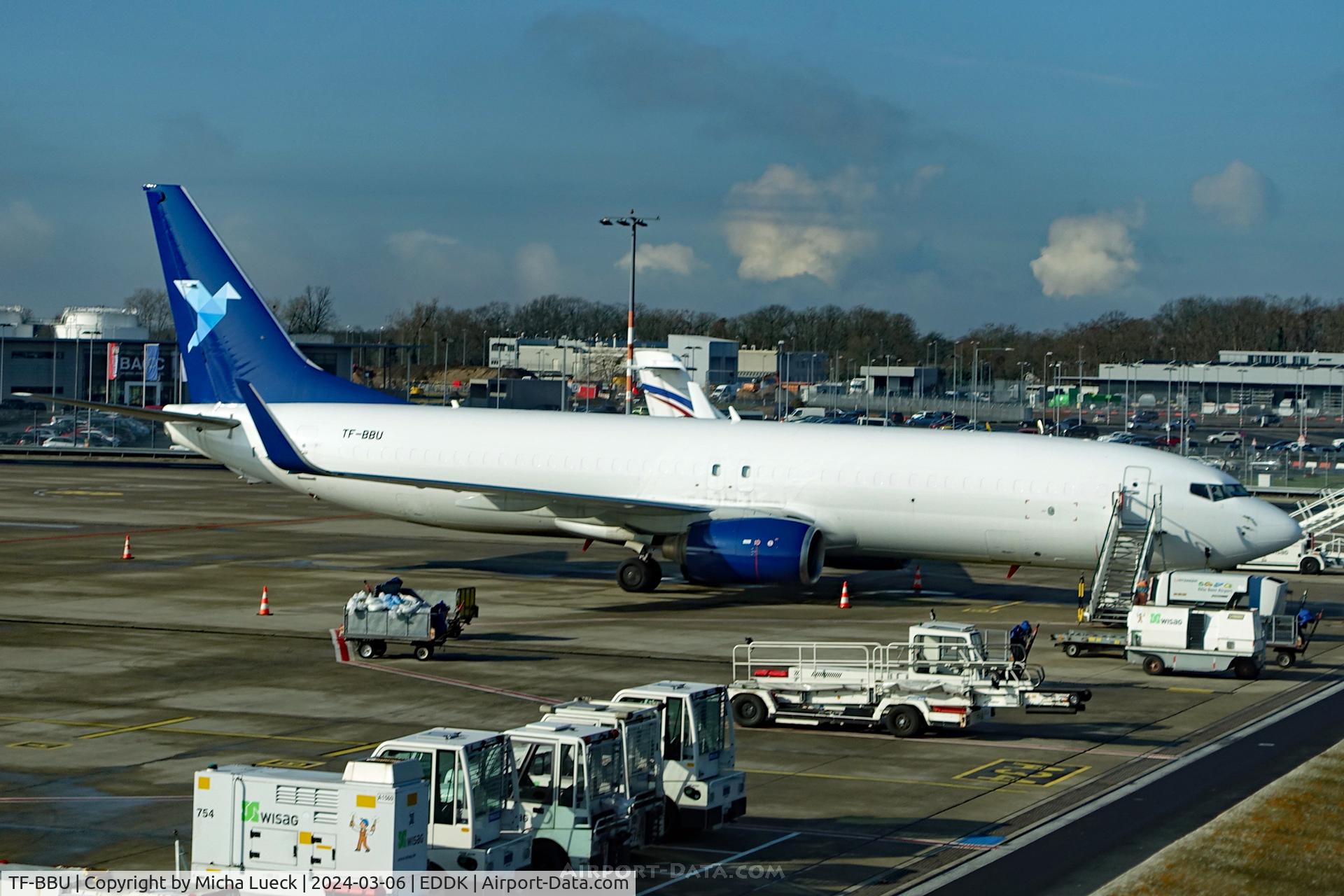 TF-BBU, , At Cologne/Bonn