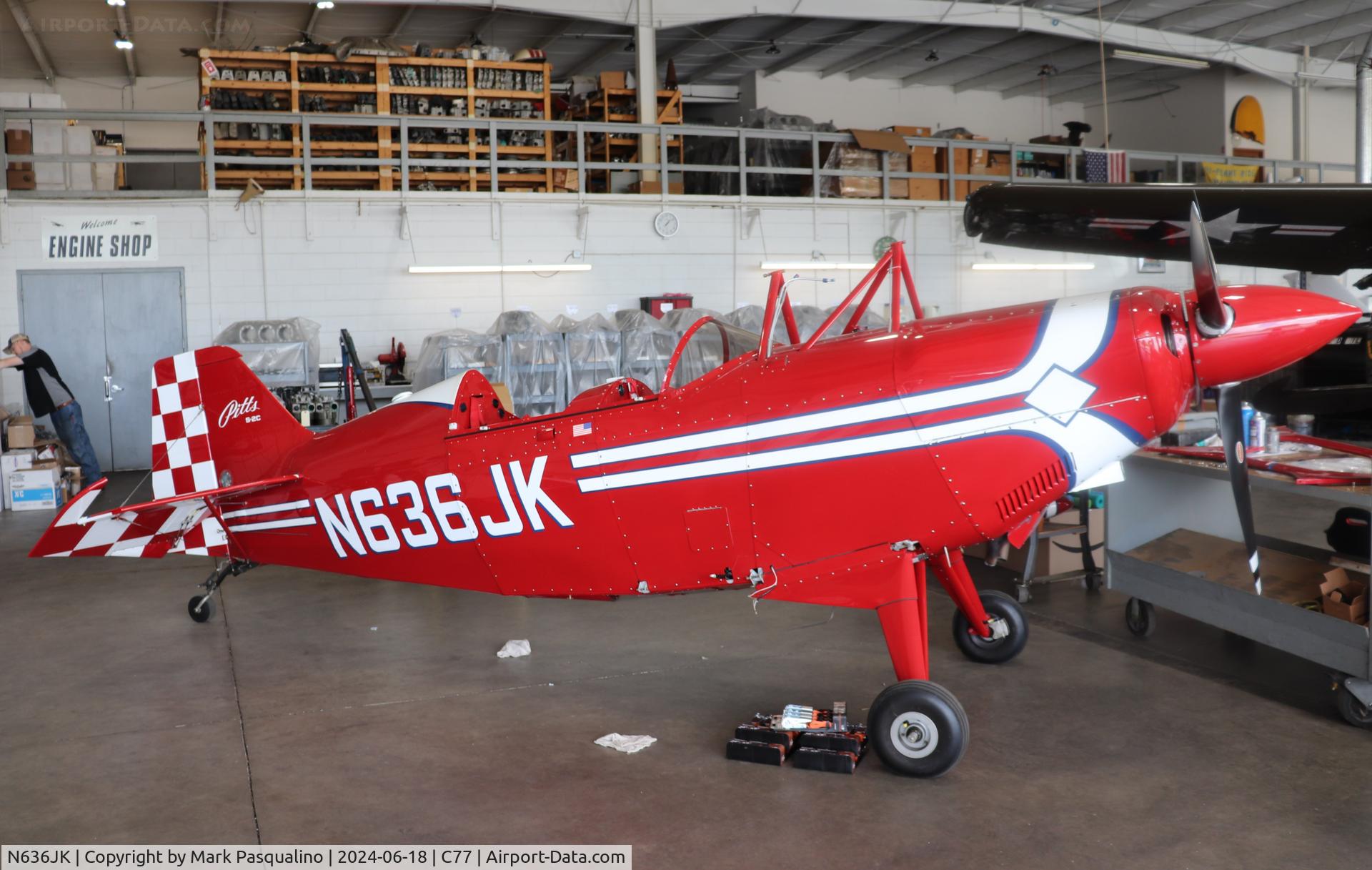 N636JK, 2017 Pitts S-2C Special C/N 6092, Pitts S-2C