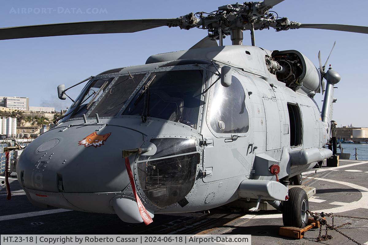 HT.23-18, Sikorsky SH-60F Seahawk C/N 70618, Grand Harbour