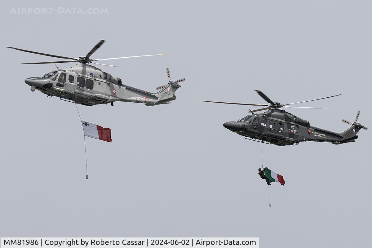 MM81986, Leonardo AW139 C/N 31905, Grand Harbour