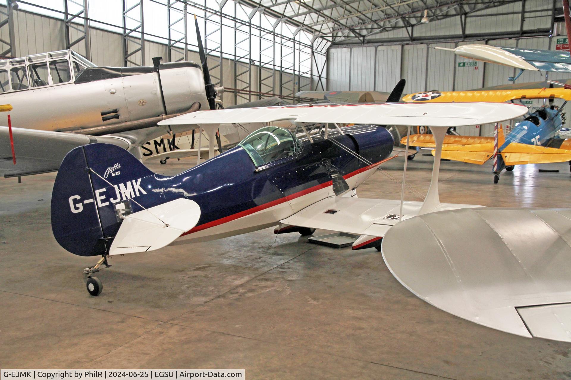 G-EJMK, 1997 Pitts S-1S Special C/N 001 (G-CCFO), G-EJMK 1997 Pitts S-1S Special Duxford 25.06.24