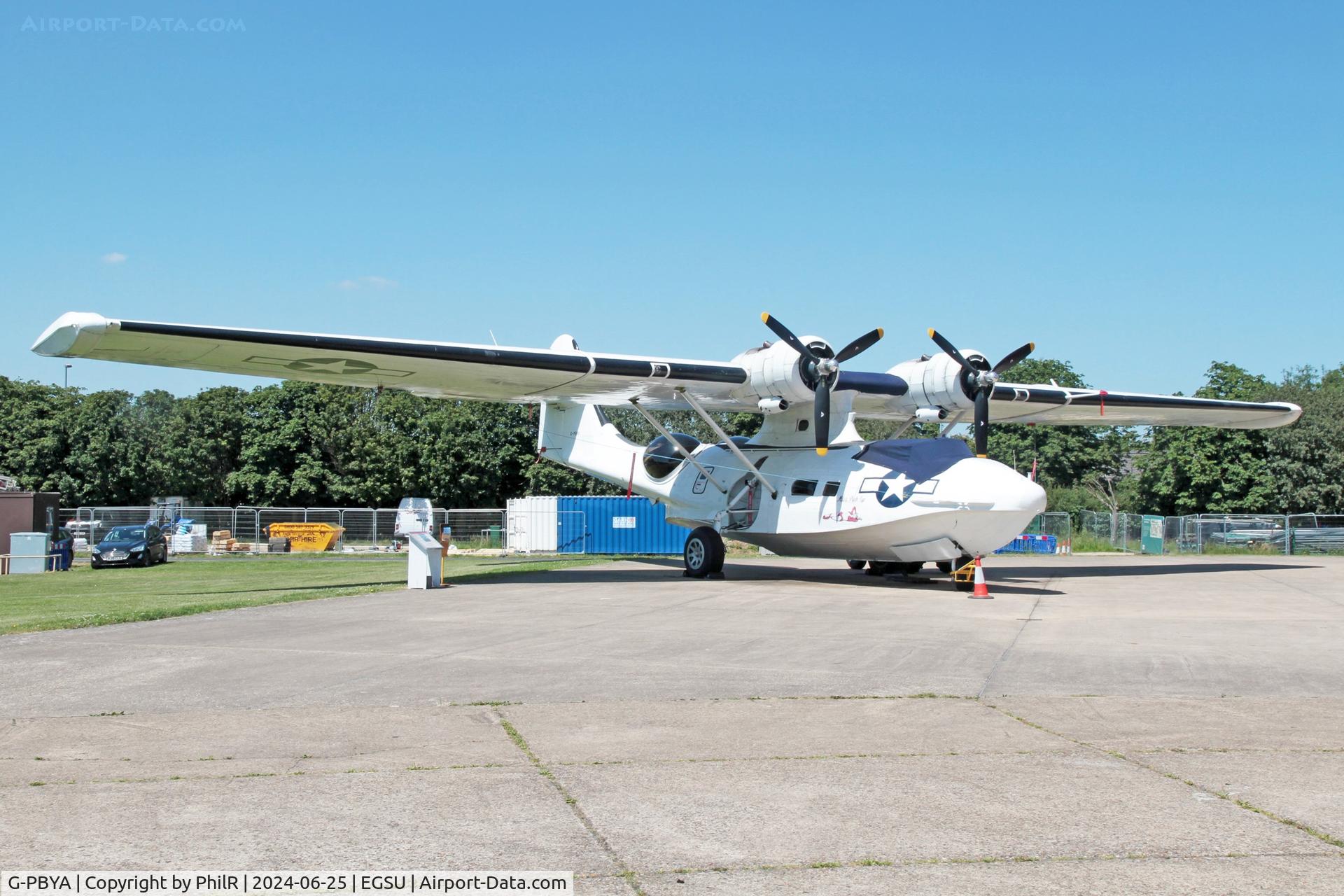 G-PBYA, 1944 Consolidated (Canadian Vickers) PBV-1A Canso A C/N CV-283, G-PBYA 1943 Canadian Vickers PBY-5A Canso Duxford 25.06.24