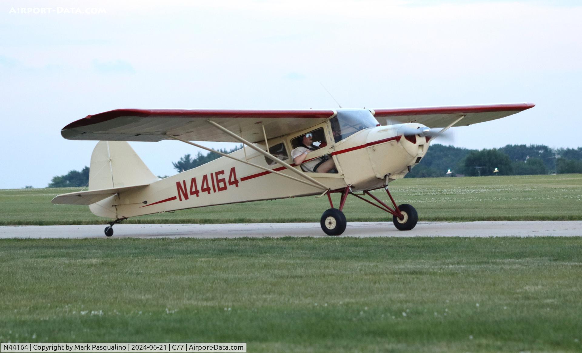 N44164, 1946 Taylorcraft BC12-D1 C/N 9964, Taylorcraft BC12-D1